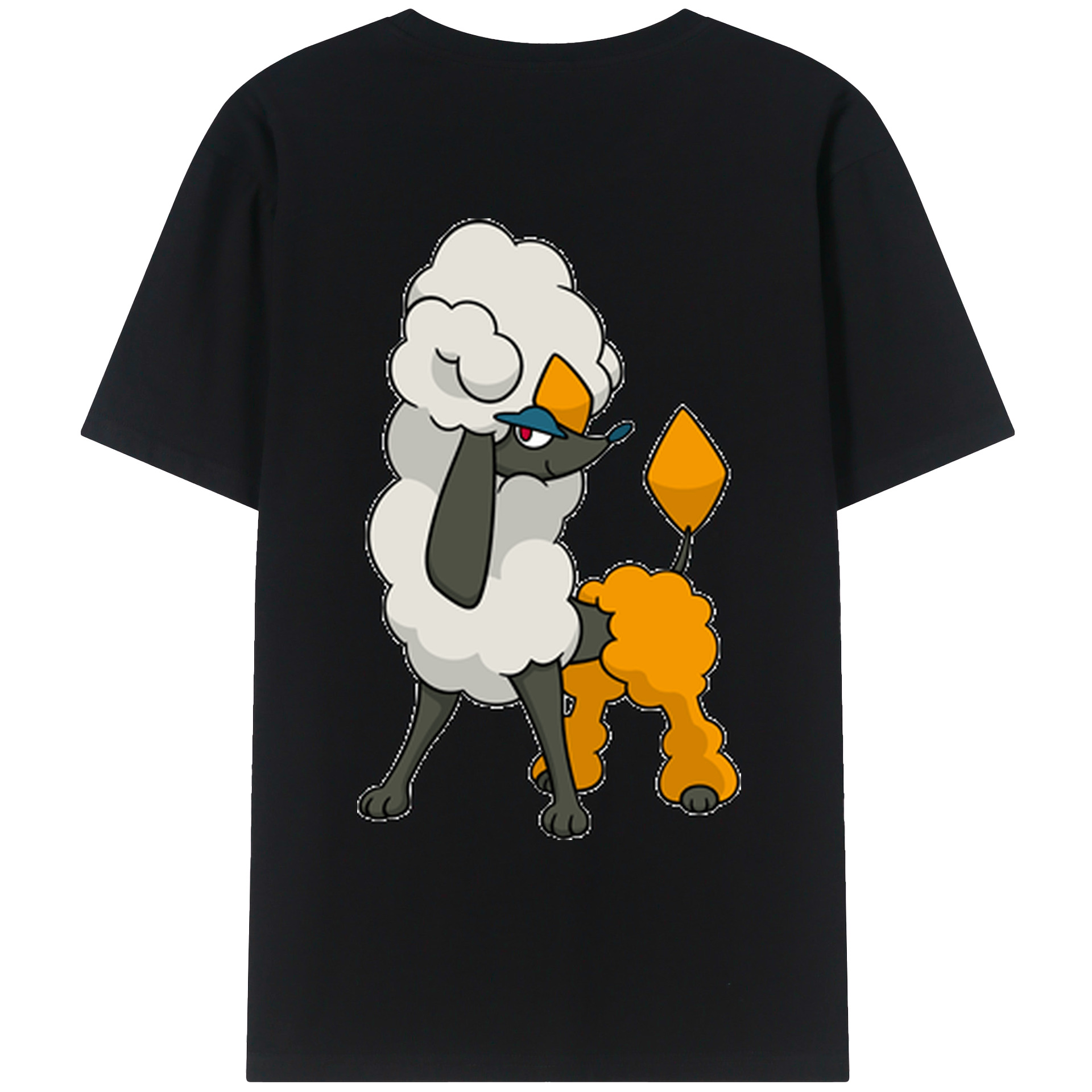 （画像用） ポケットモンスター Pokémon レディース半袖Tシャツ(バックプリント)