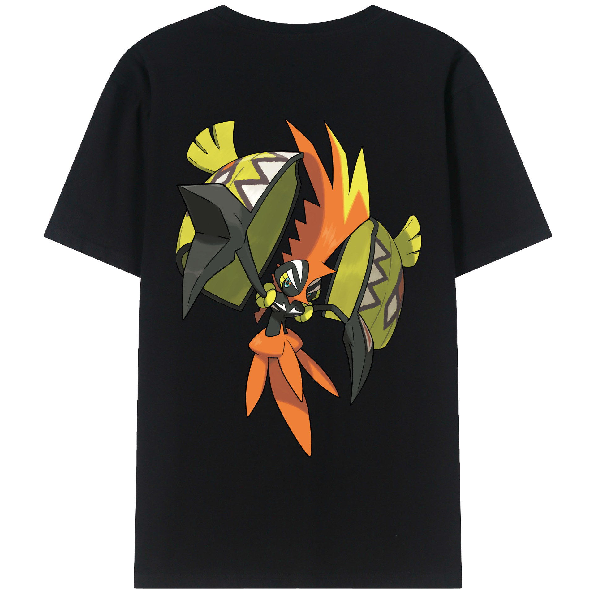 （画像用） ポケットモンスター Pokémon レディース半袖Tシャツ(バックプリント)