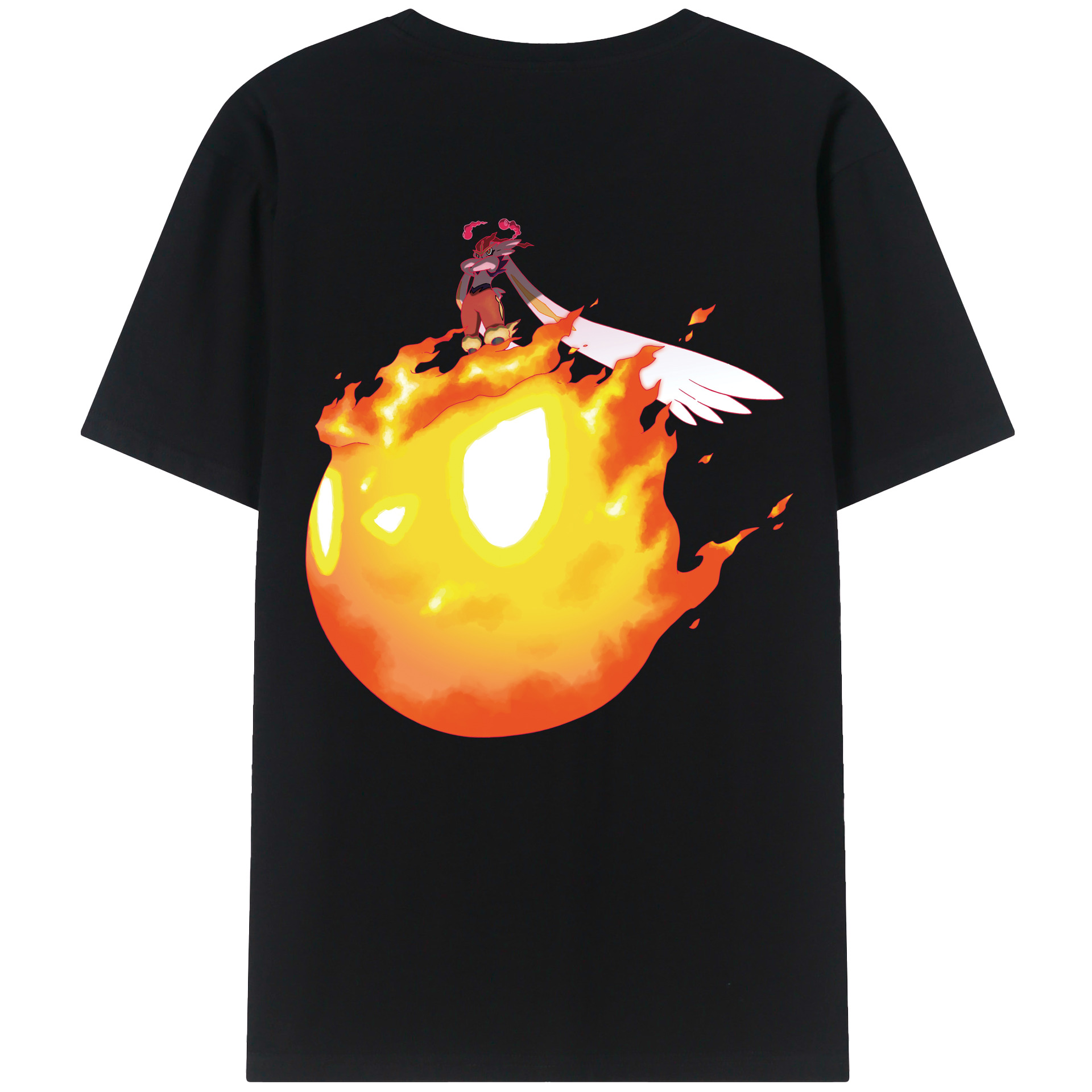 （画像用） ポケットモンスター Pokémon レディース半袖Tシャツ(バックプリント)