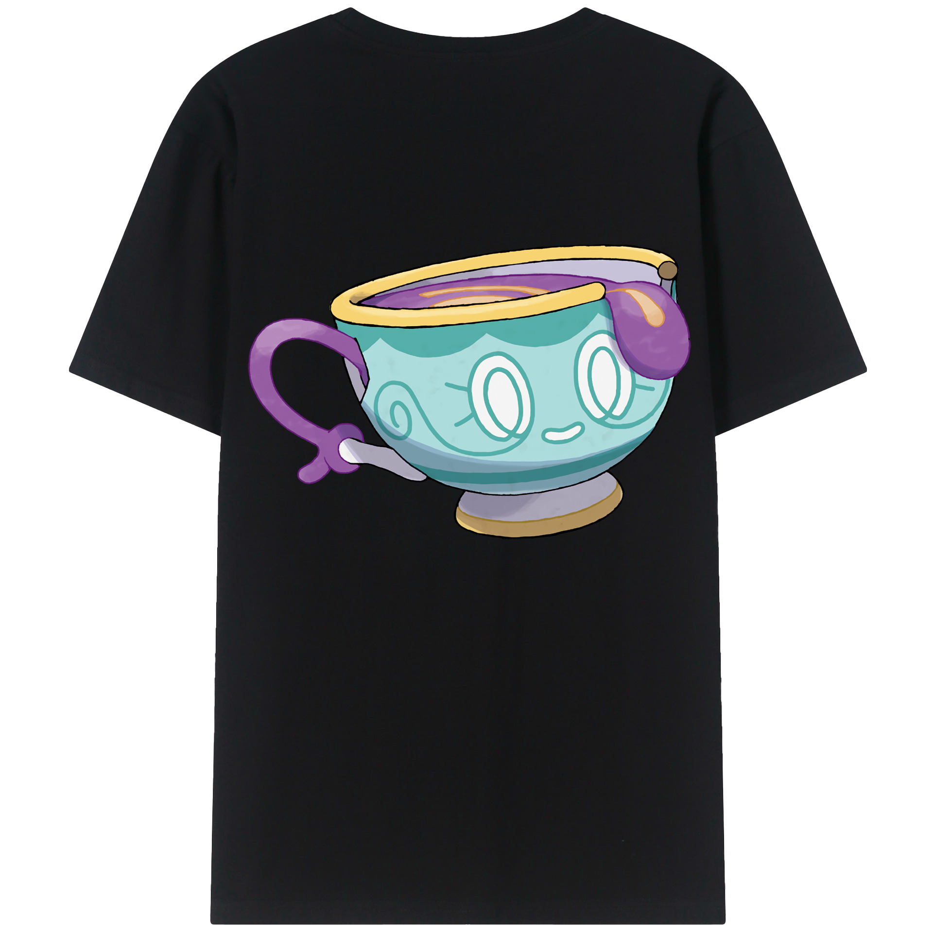 （画像用） ポケットモンスター Pokémon レディース半袖Tシャツ(バックプリント)