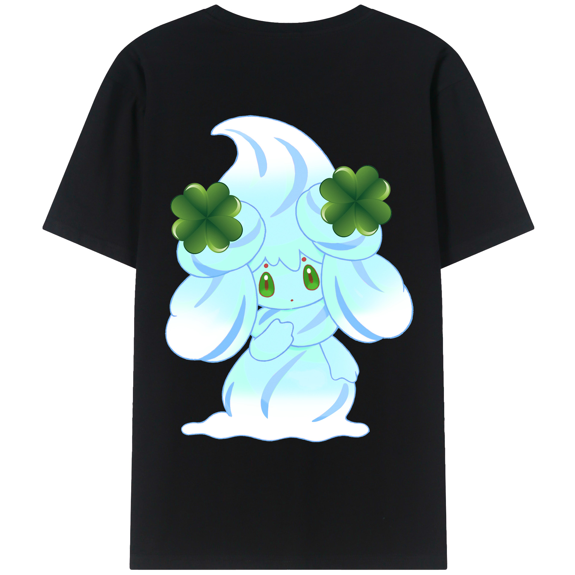 （画像用） ポケットモンスター Pokémon レディース半袖Tシャツ(バックプリント)