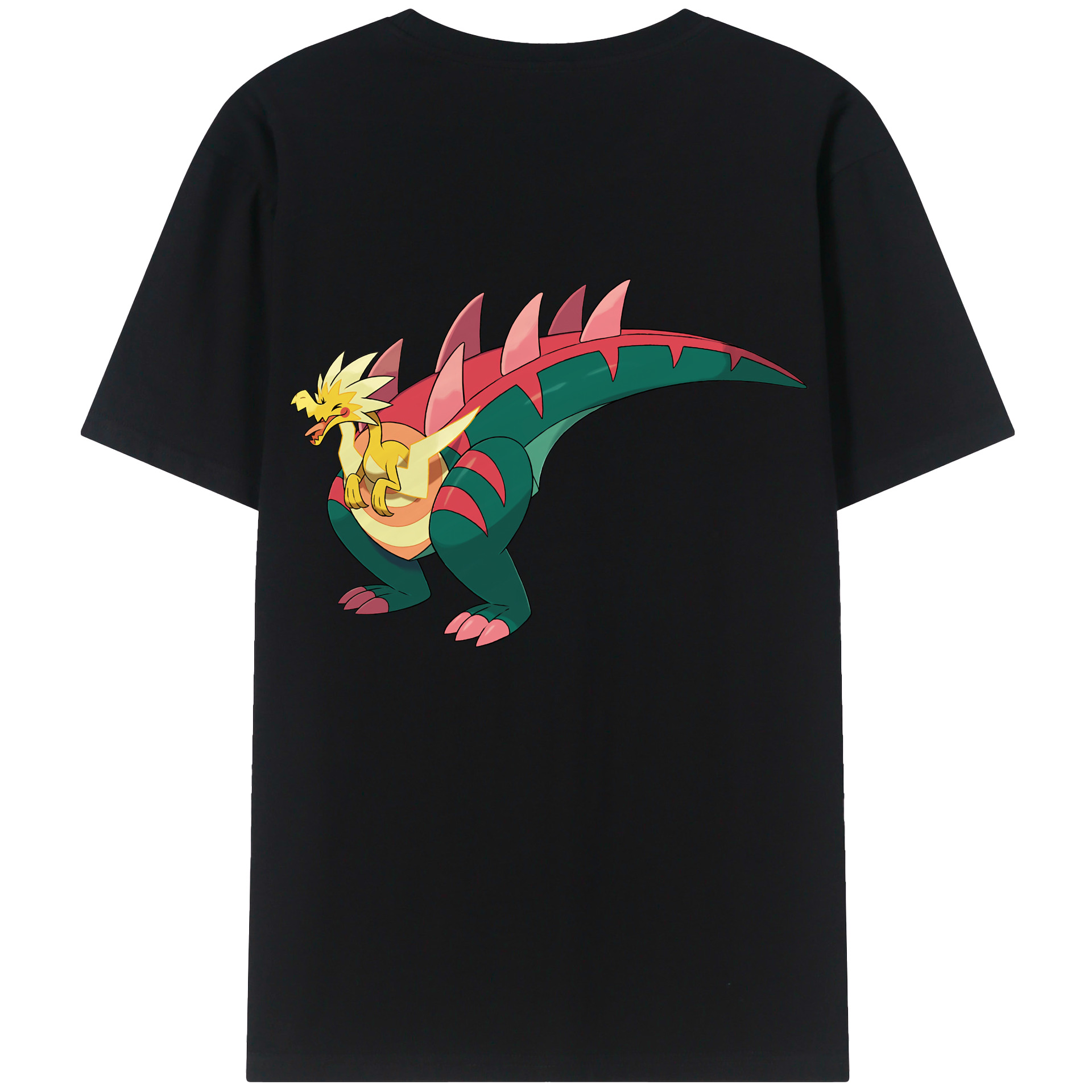 （画像用） ポケットモンスター Pokémon レディース半袖Tシャツ(バックプリント)