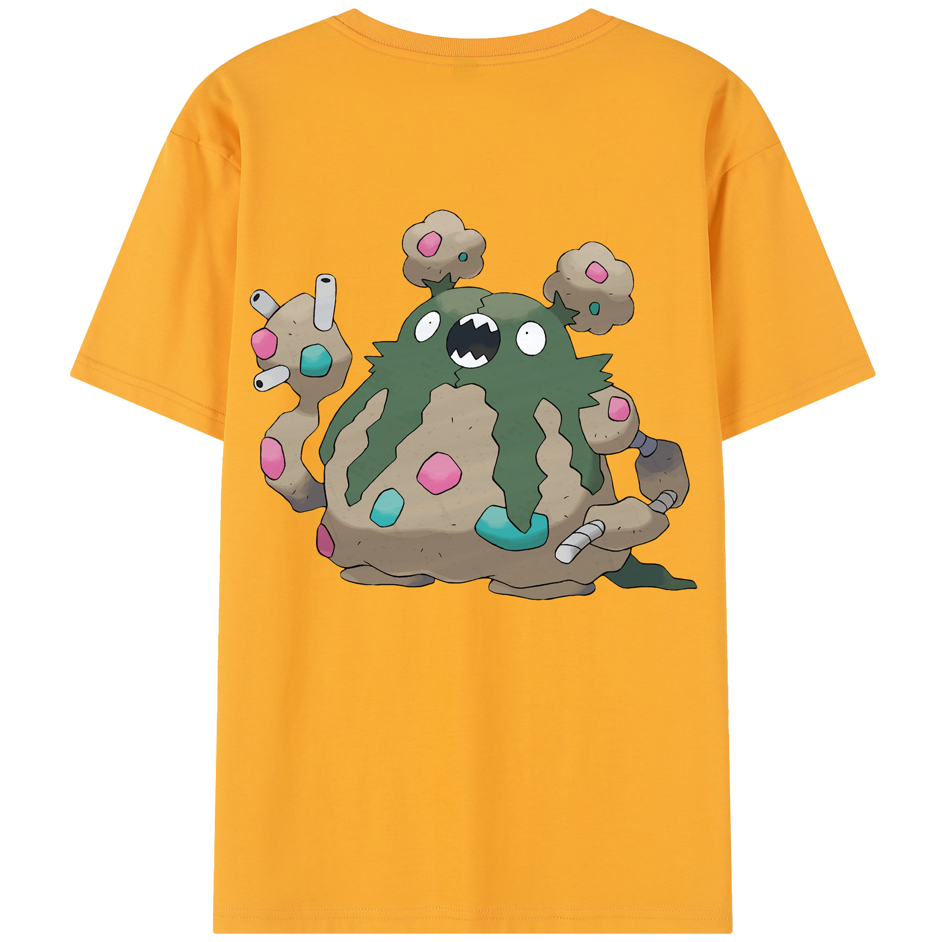 （画像用） ポケットモンスター Pokémon レディース半袖Tシャツ(バックプリント)