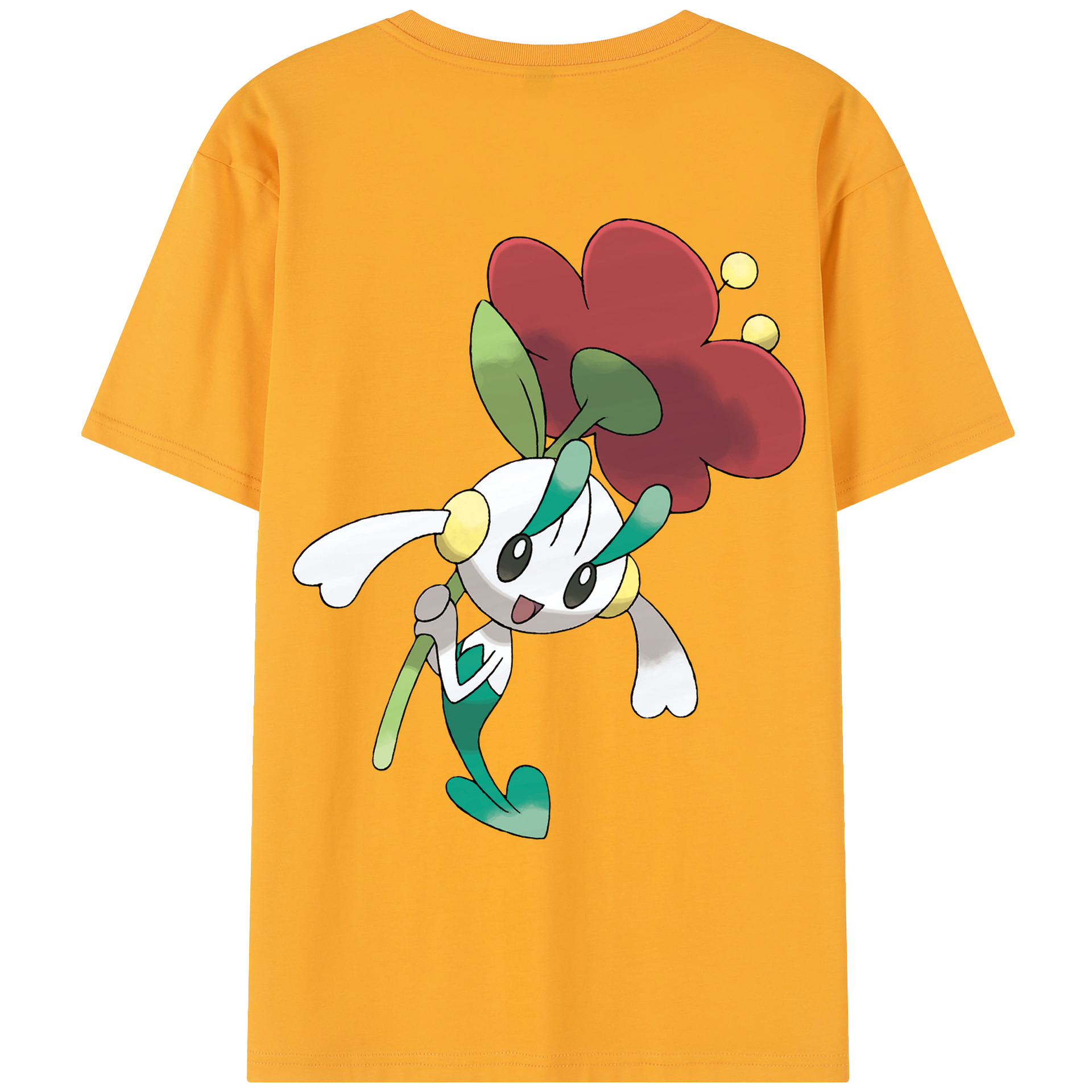 （画像用） ポケットモンスター Pokémon レディース半袖Tシャツ(バックプリント)