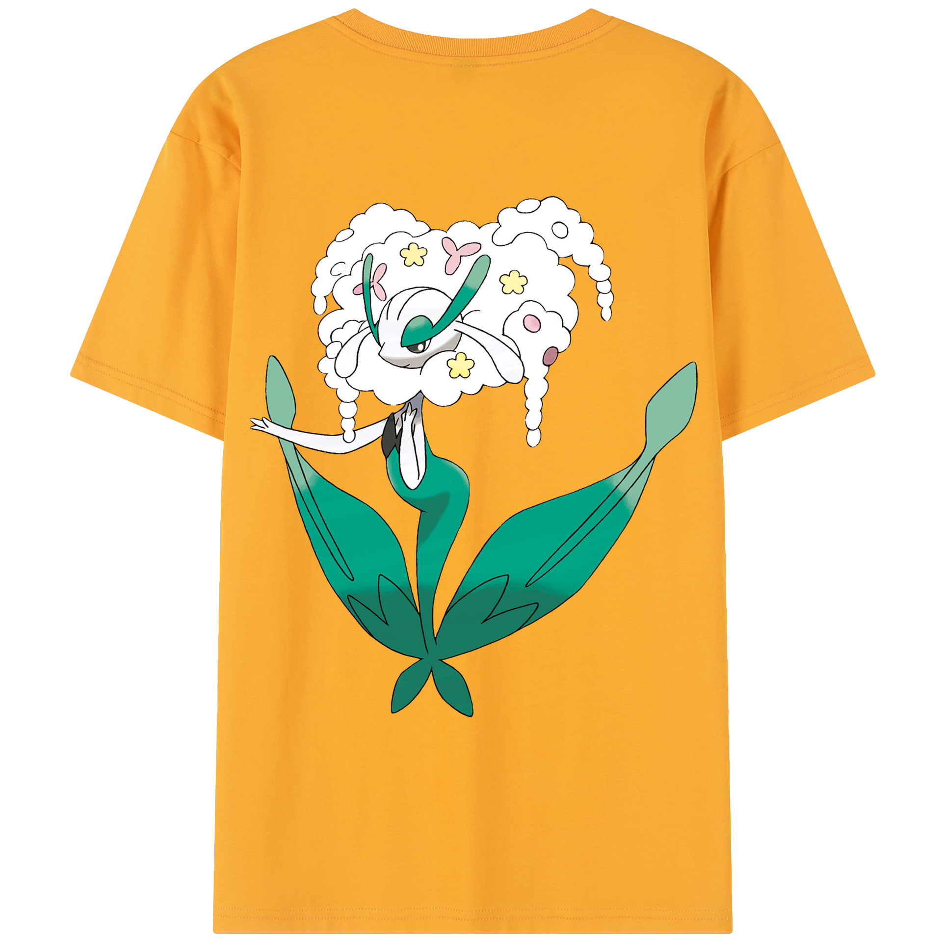 （画像用） ポケットモンスター Pokémon レディース半袖Tシャツ(バックプリント)