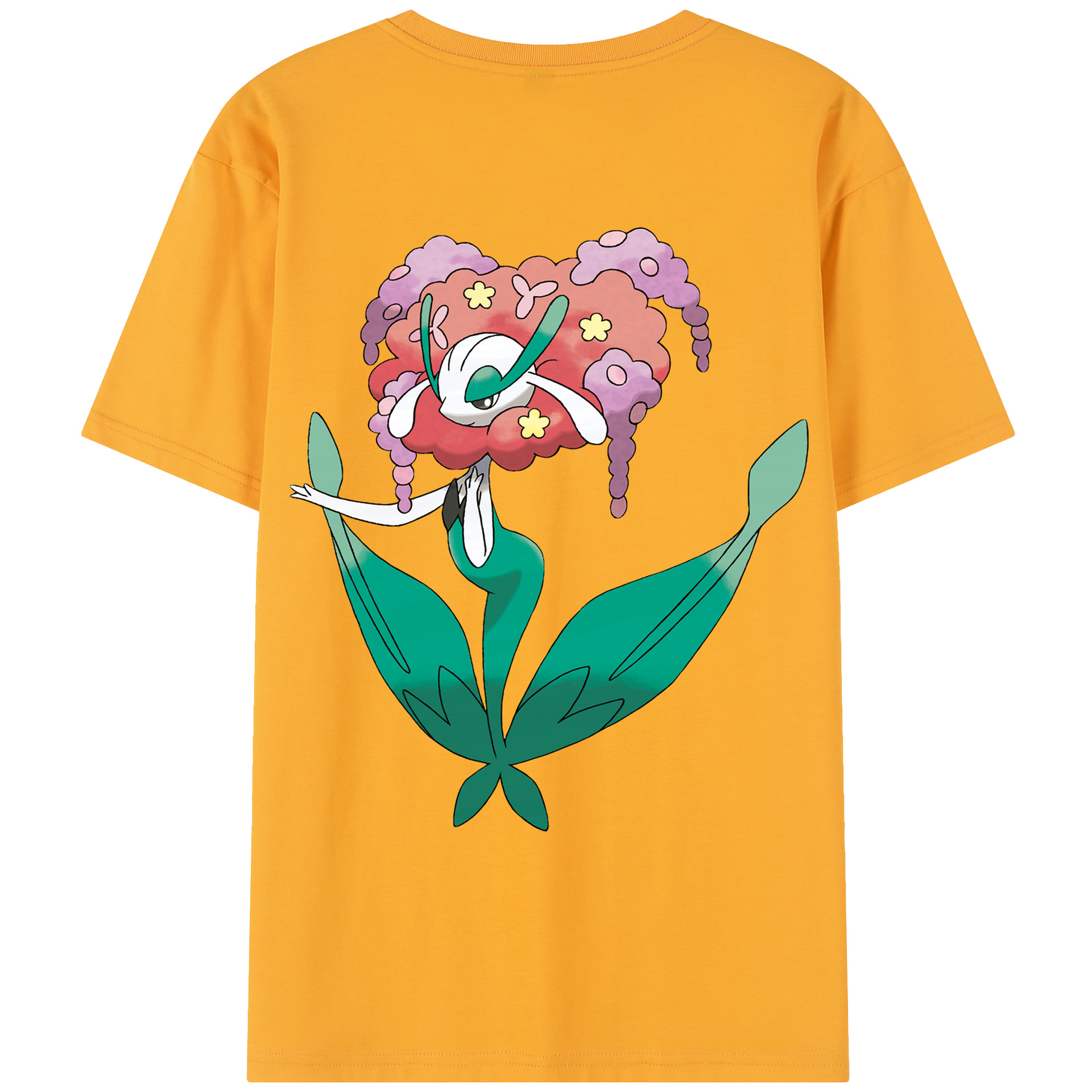 （画像用） ポケットモンスター Pokémon レディース半袖Tシャツ(バックプリント)