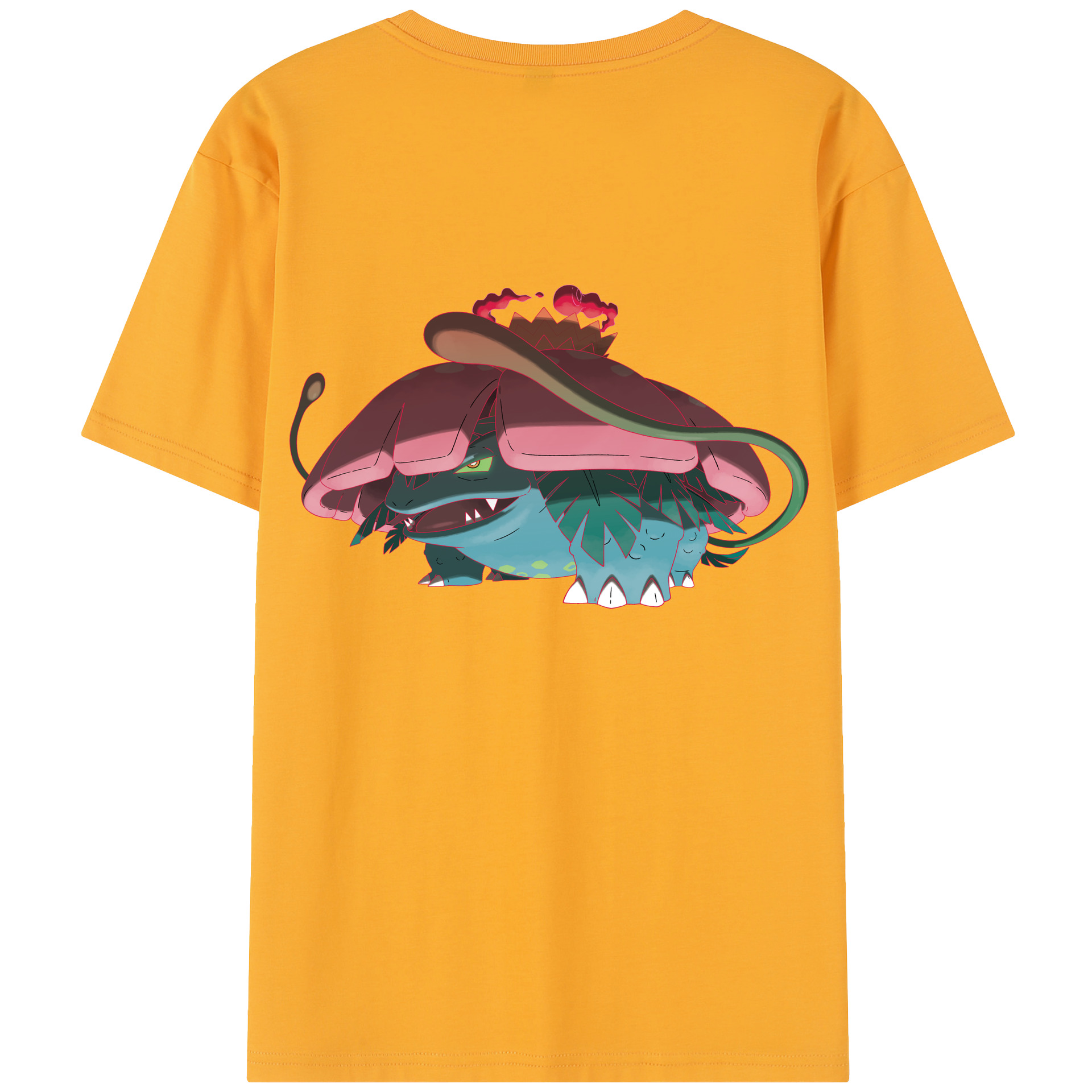 （画像用） ポケットモンスター Pokémon レディース半袖Tシャツ(バックプリント)