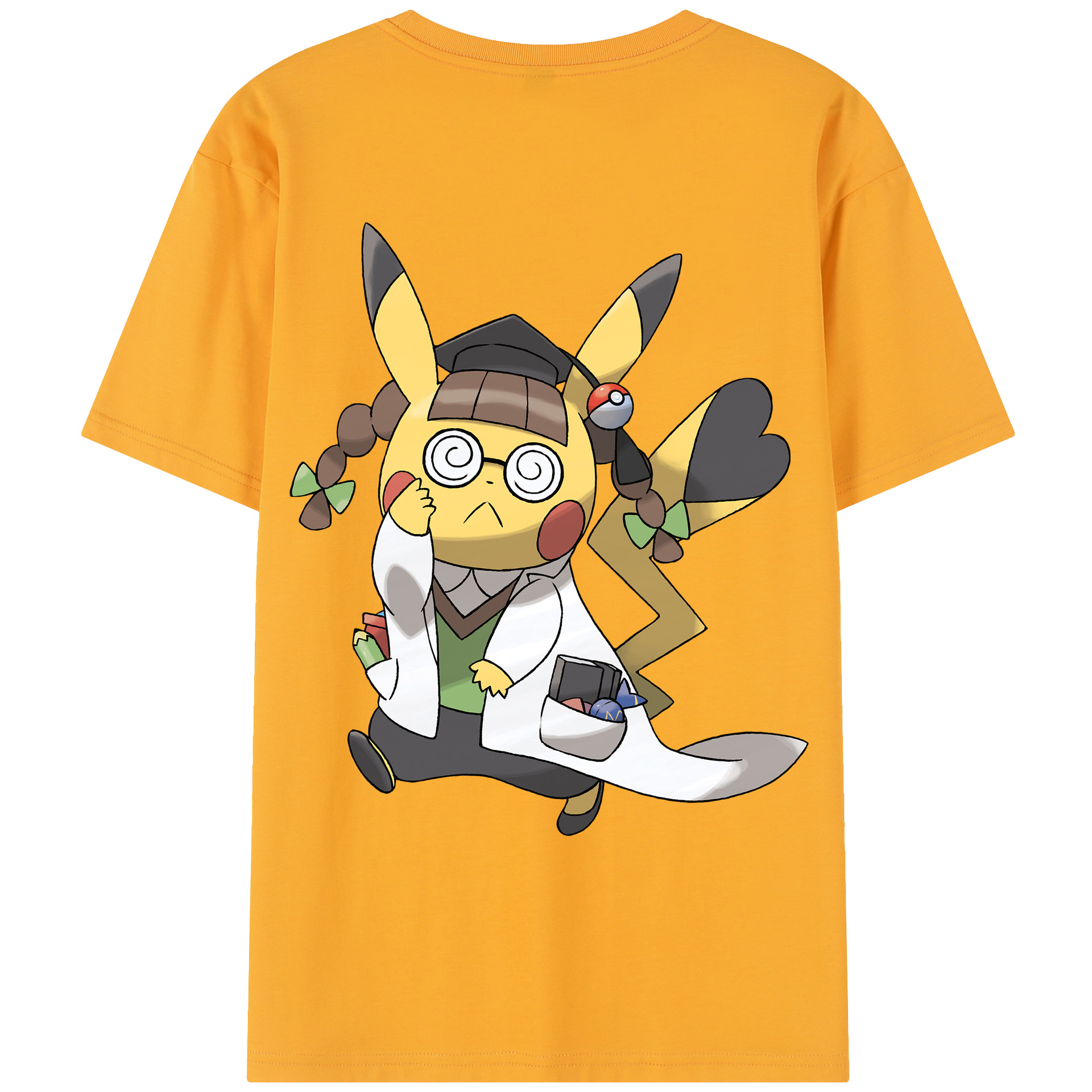 （画像用） ポケットモンスター Pokémon レディース半袖Tシャツ(バックプリント)
