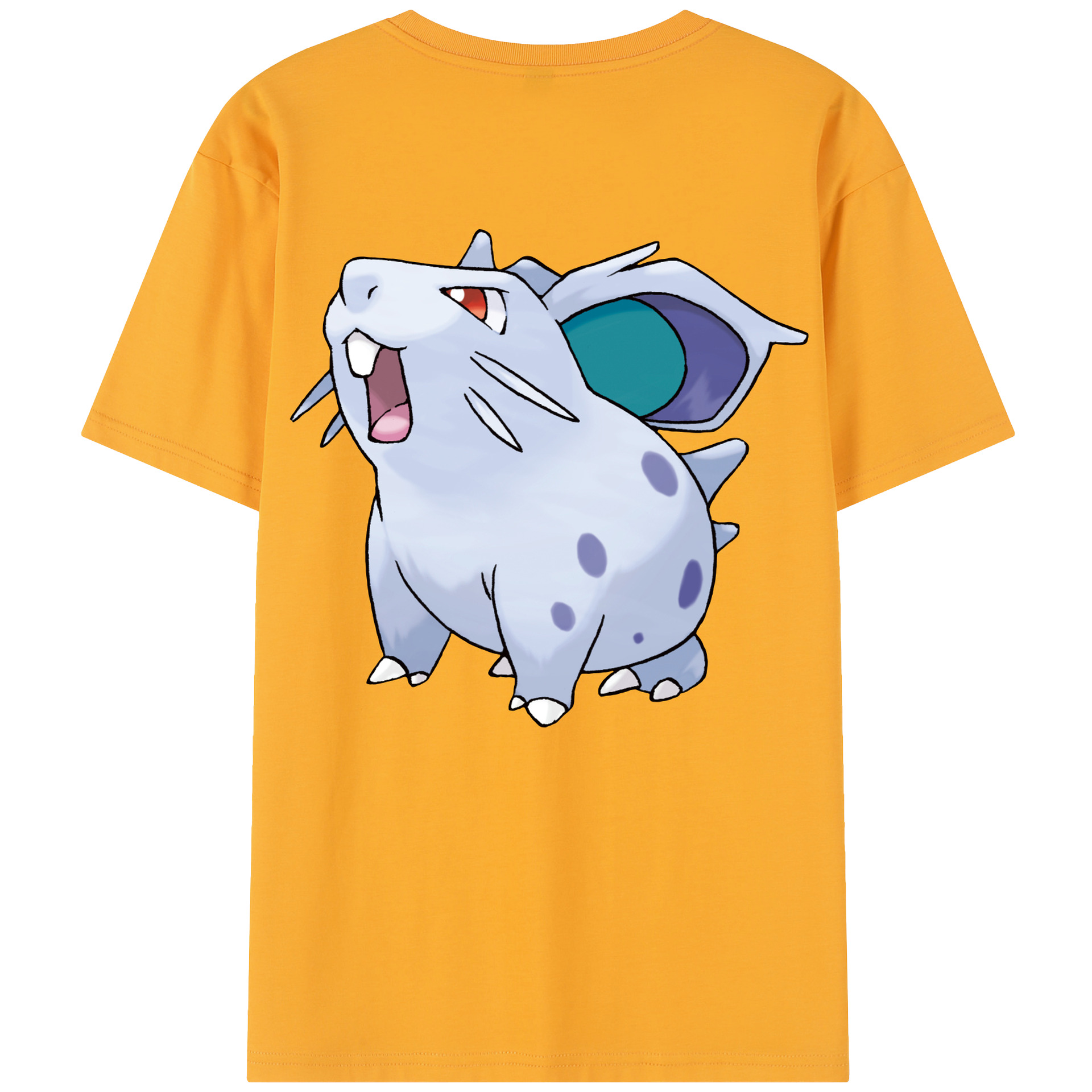 （画像用） ポケットモンスター Pokémon レディース半袖Tシャツ(バックプリント)
