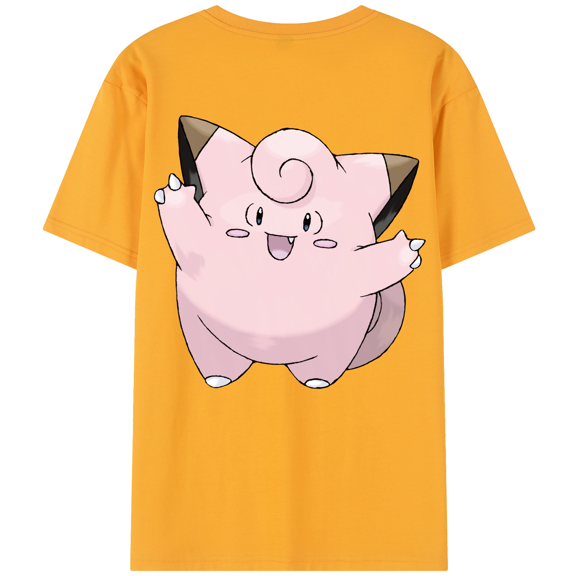 （画像用） ポケットモンスター Pokémon レディース半袖Tシャツ(バックプリント)
