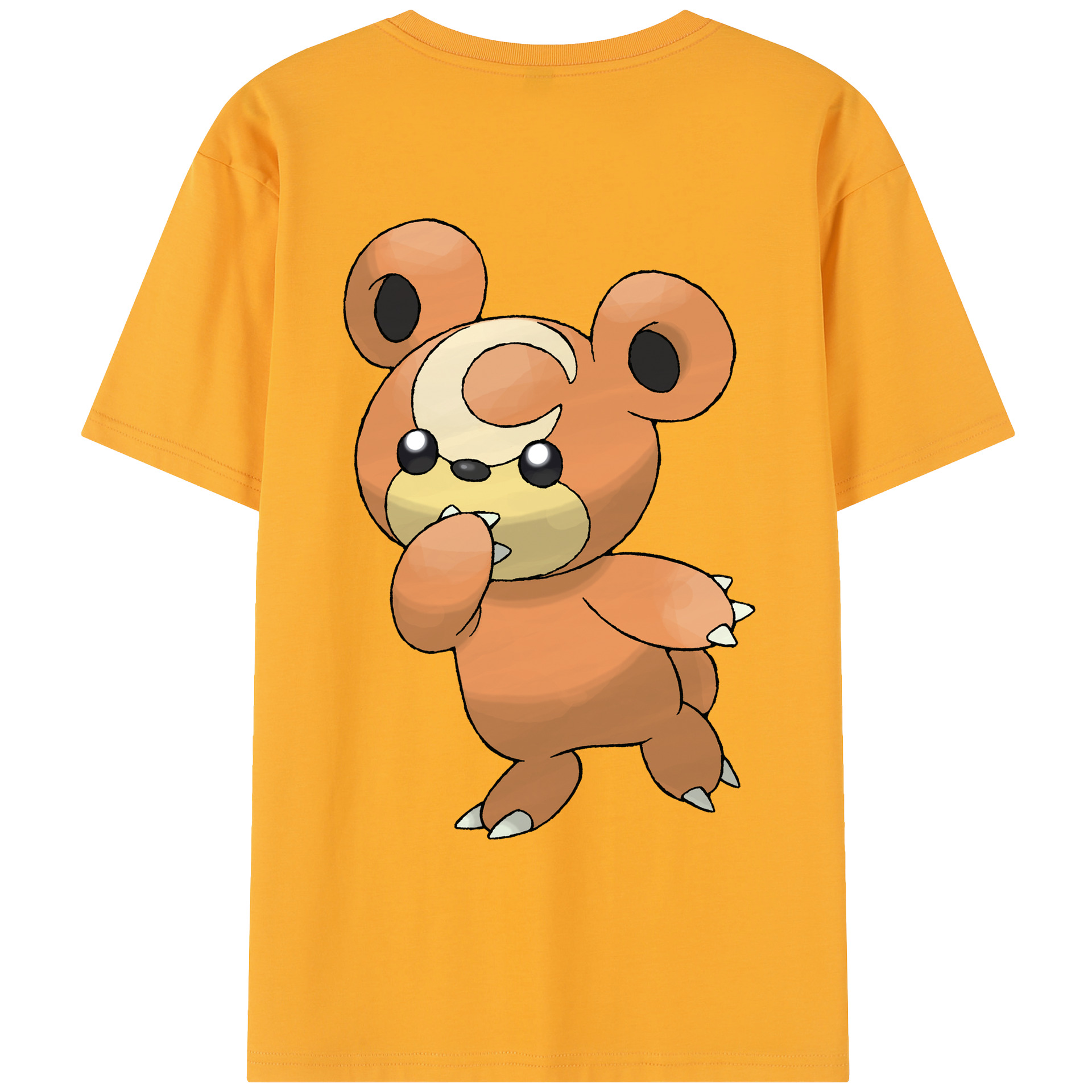 （画像用） ポケットモンスター Pokémon レディース半袖Tシャツ(バックプリント)