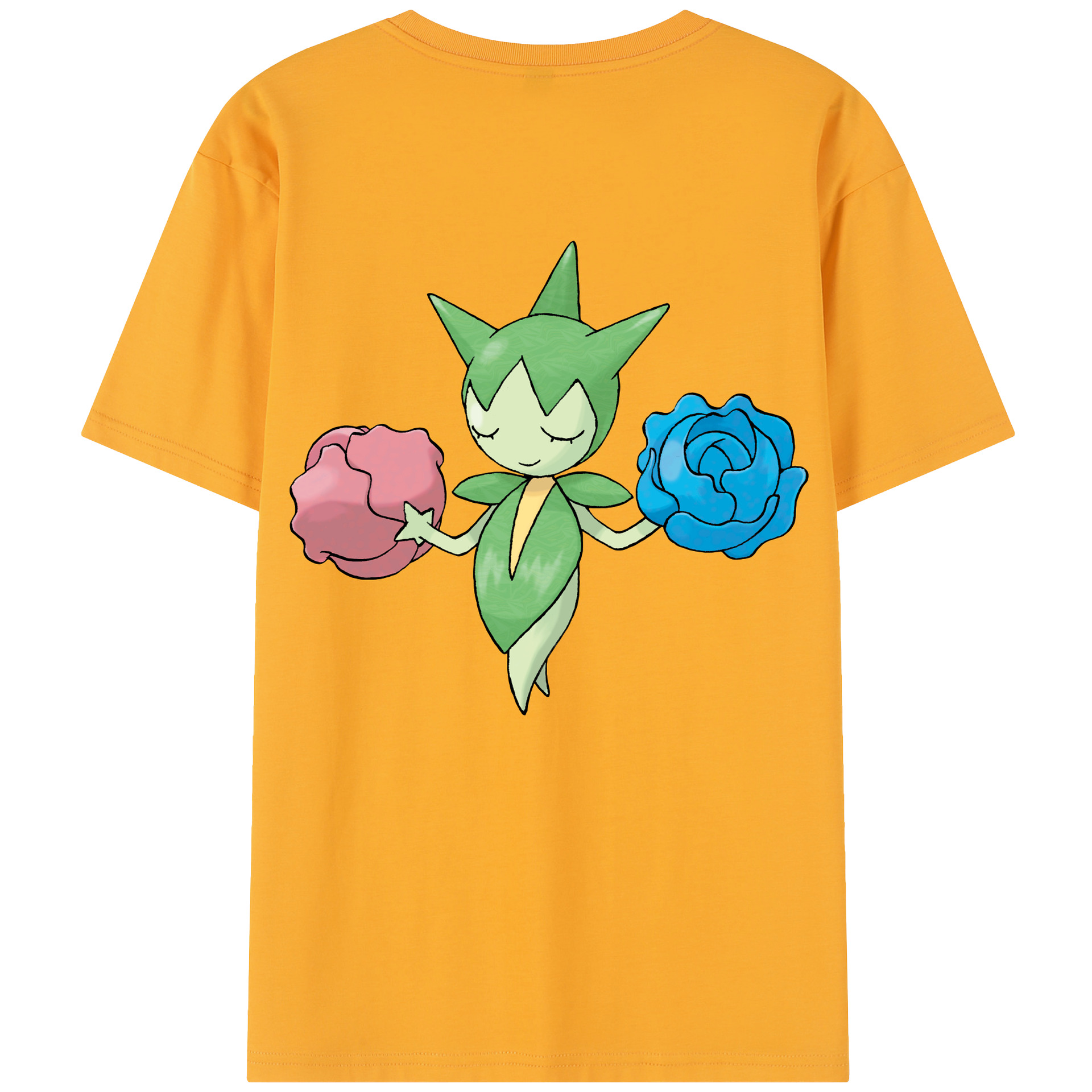 （画像用） ポケットモンスター Pokémon レディース半袖Tシャツ(バックプリント)