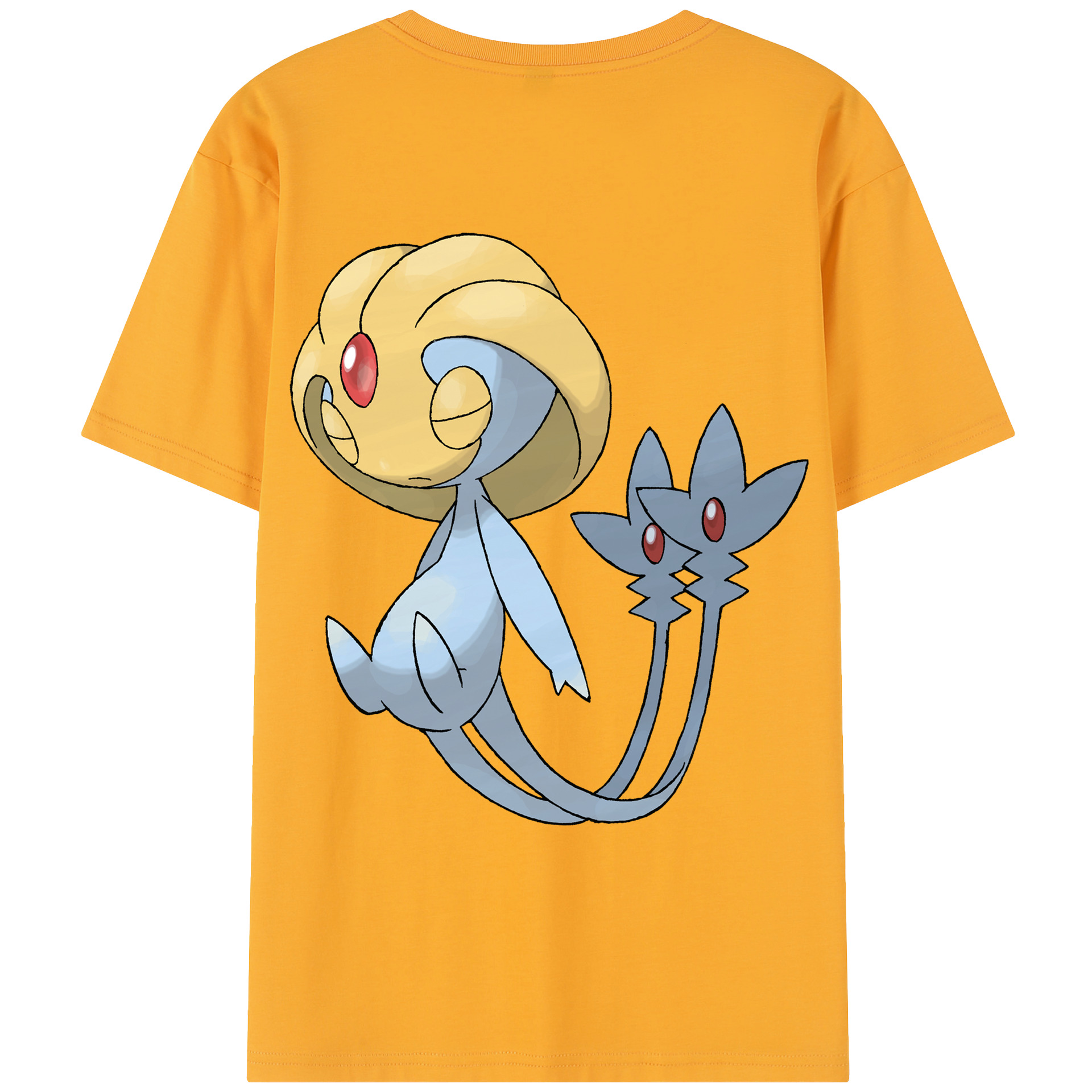 （画像用） ポケットモンスター Pokémon レディース半袖Tシャツ(バックプリント)