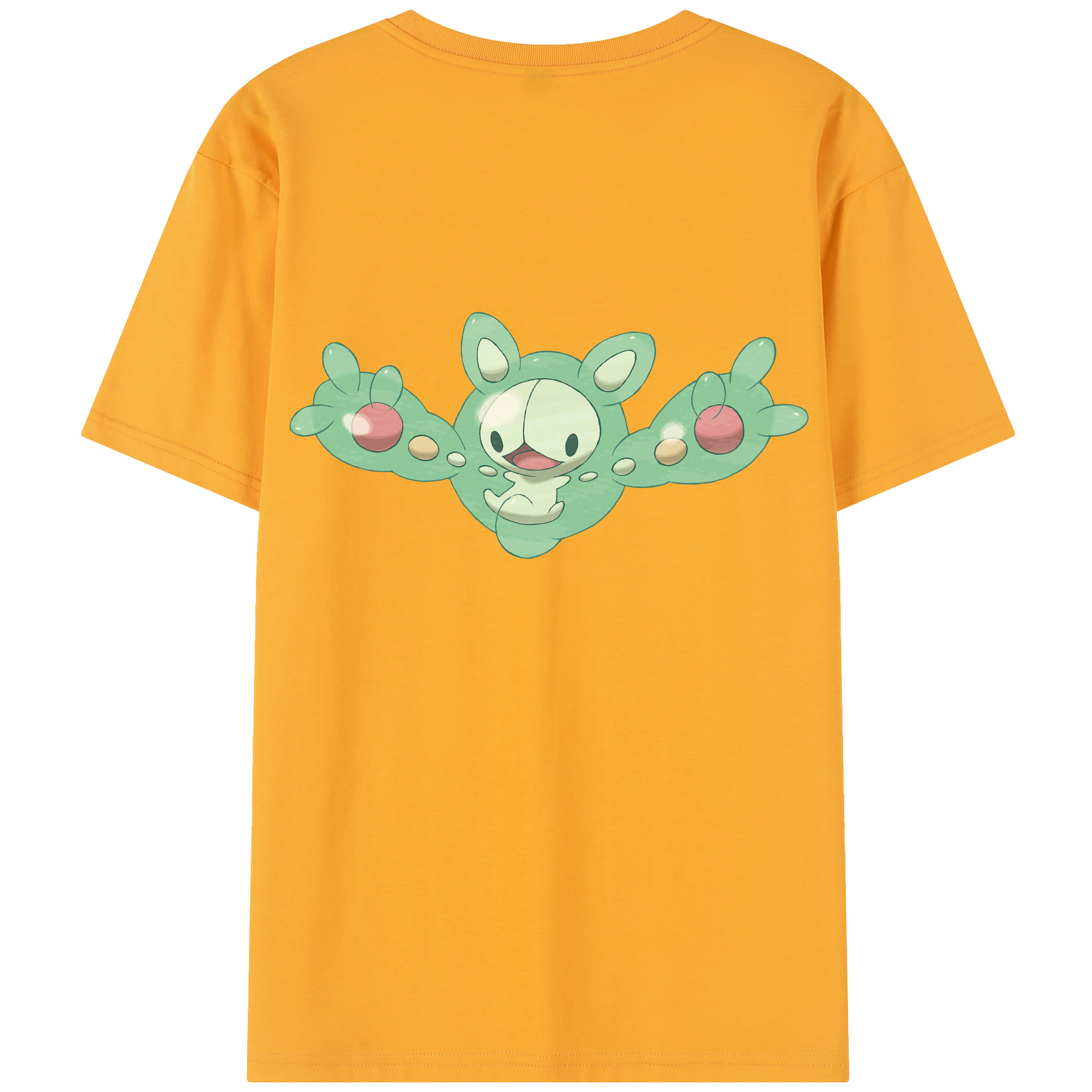 （画像用） ポケットモンスター Pokémon レディース半袖Tシャツ(バックプリント)