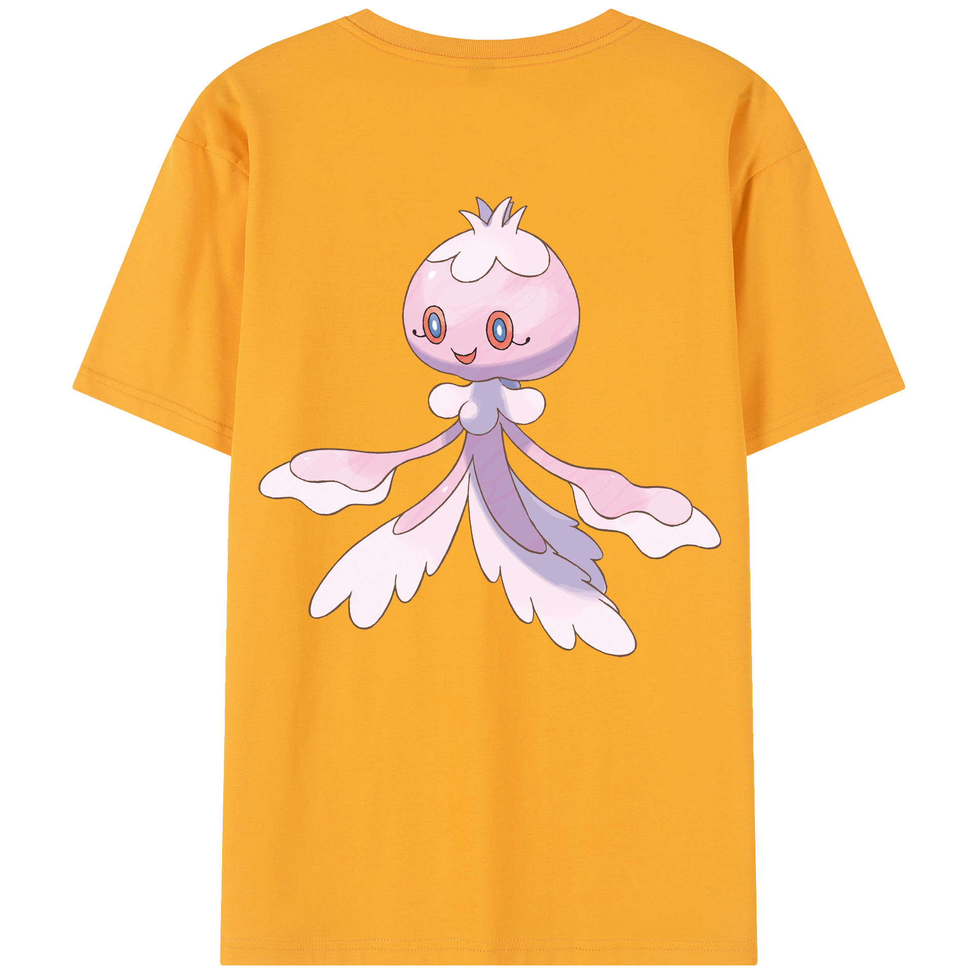 （画像用） ポケットモンスター Pokémon レディース半袖Tシャツ(バックプリント)
