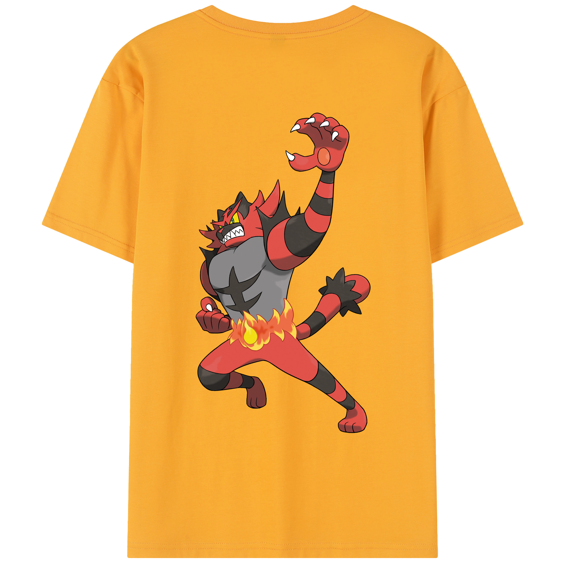 （画像用） ポケットモンスター Pokémon レディース半袖Tシャツ(バックプリント)