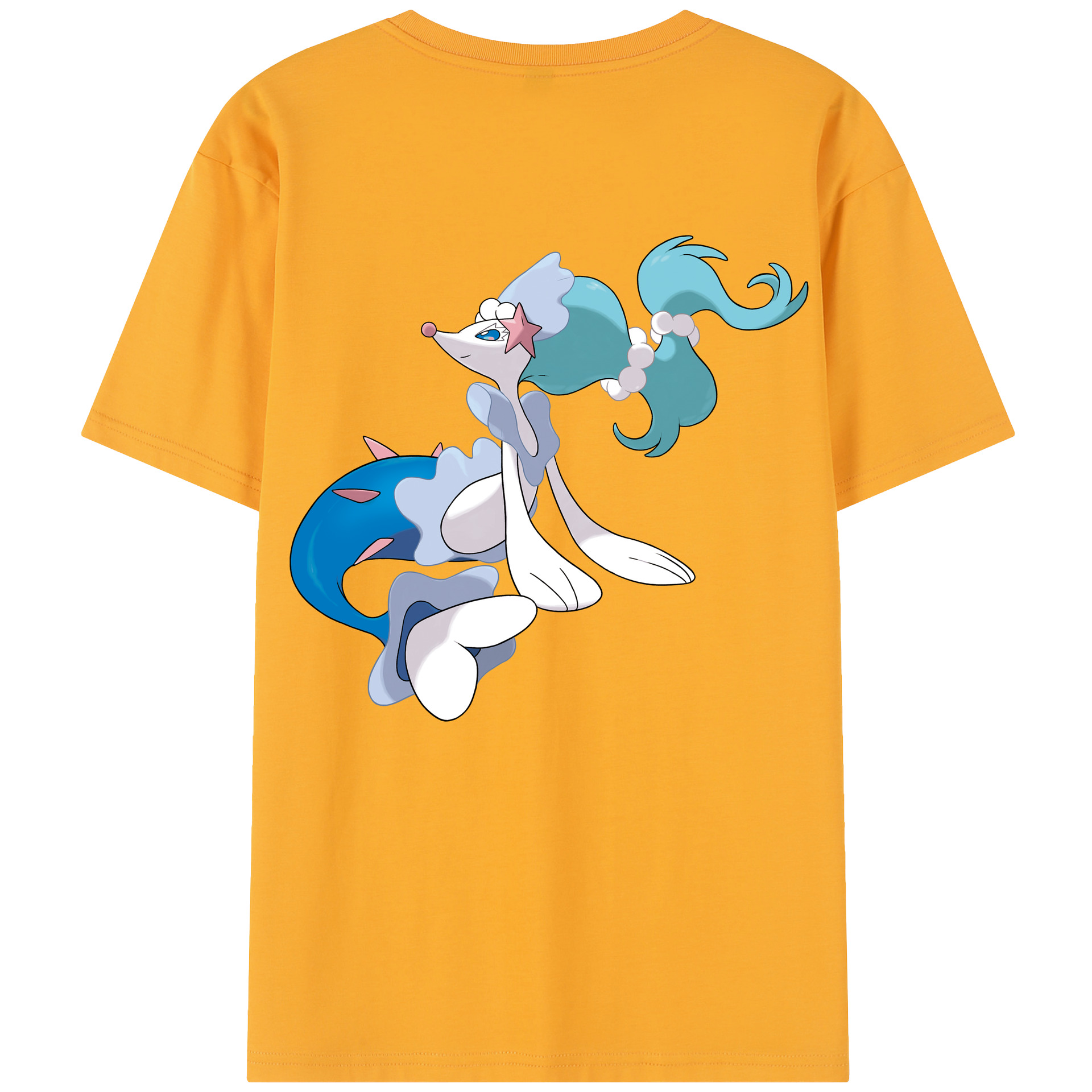 （画像用） ポケットモンスター Pokémon レディース半袖Tシャツ(バックプリント)