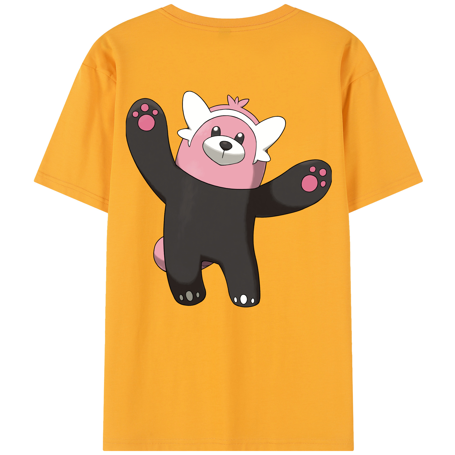 （画像用） ポケットモンスター Pokémon レディース半袖Tシャツ(バックプリント)