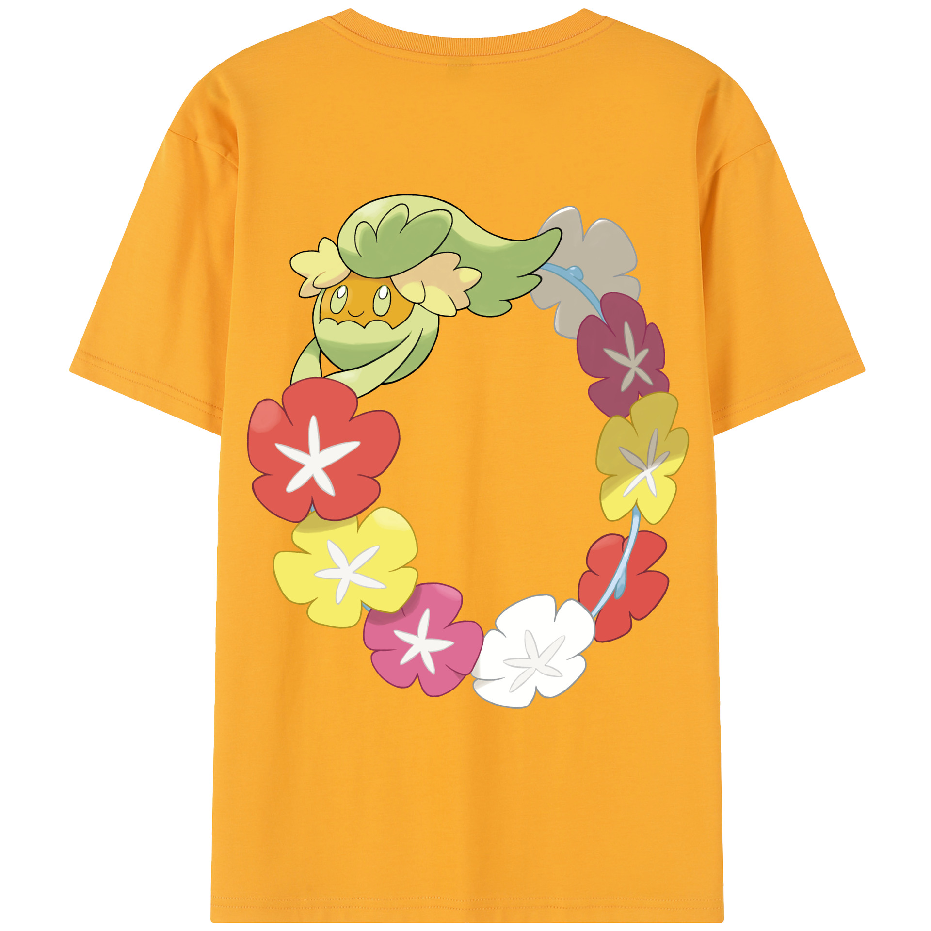 （画像用） ポケットモンスター Pokémon レディース半袖Tシャツ(バックプリント)