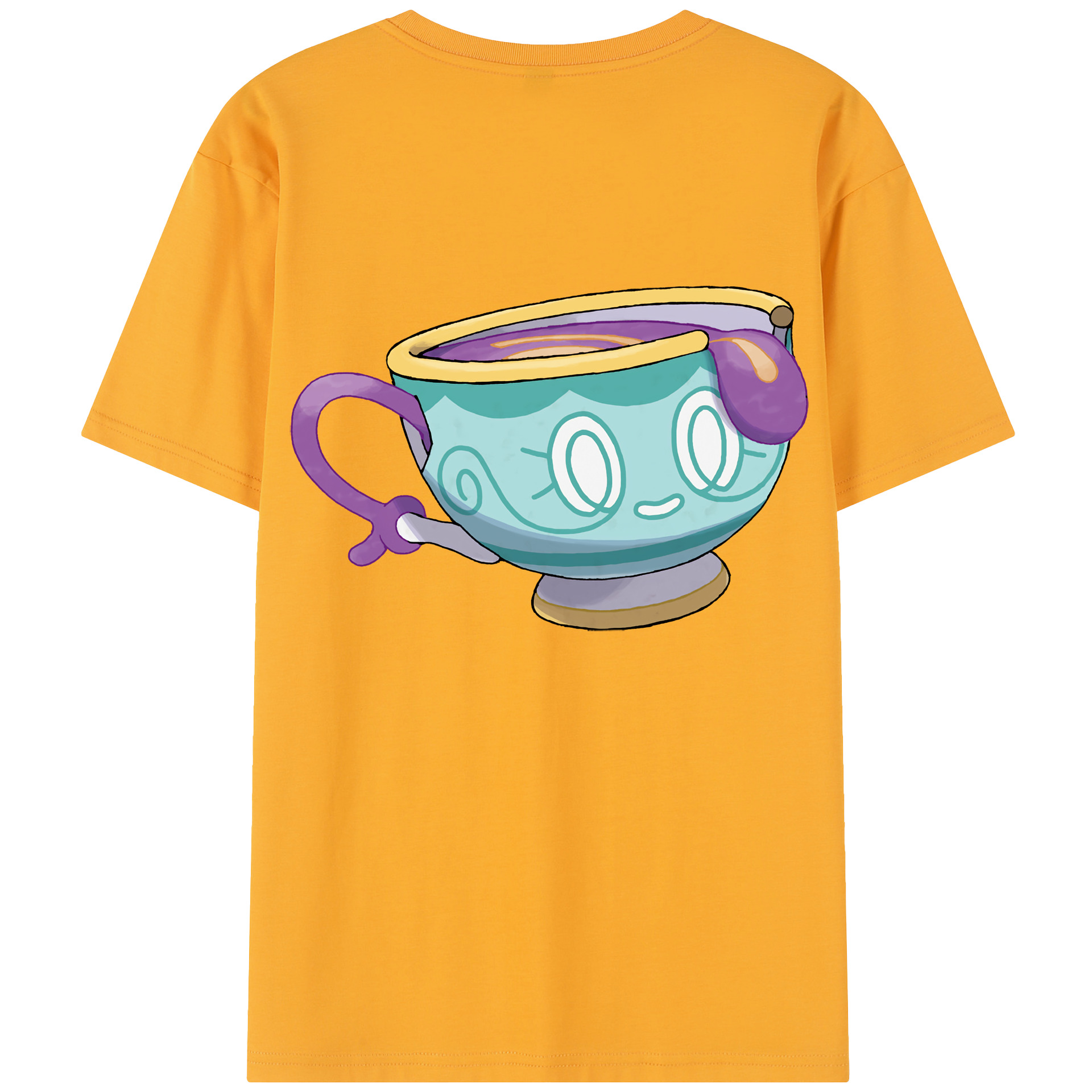 （画像用） ポケットモンスター Pokémon レディース半袖Tシャツ(バックプリント)