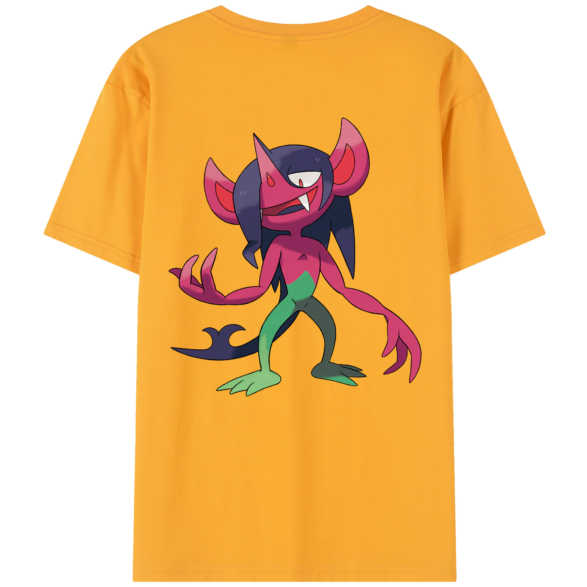 （画像用） ポケットモンスター Pokémon レディース半袖Tシャツ(バックプリント)