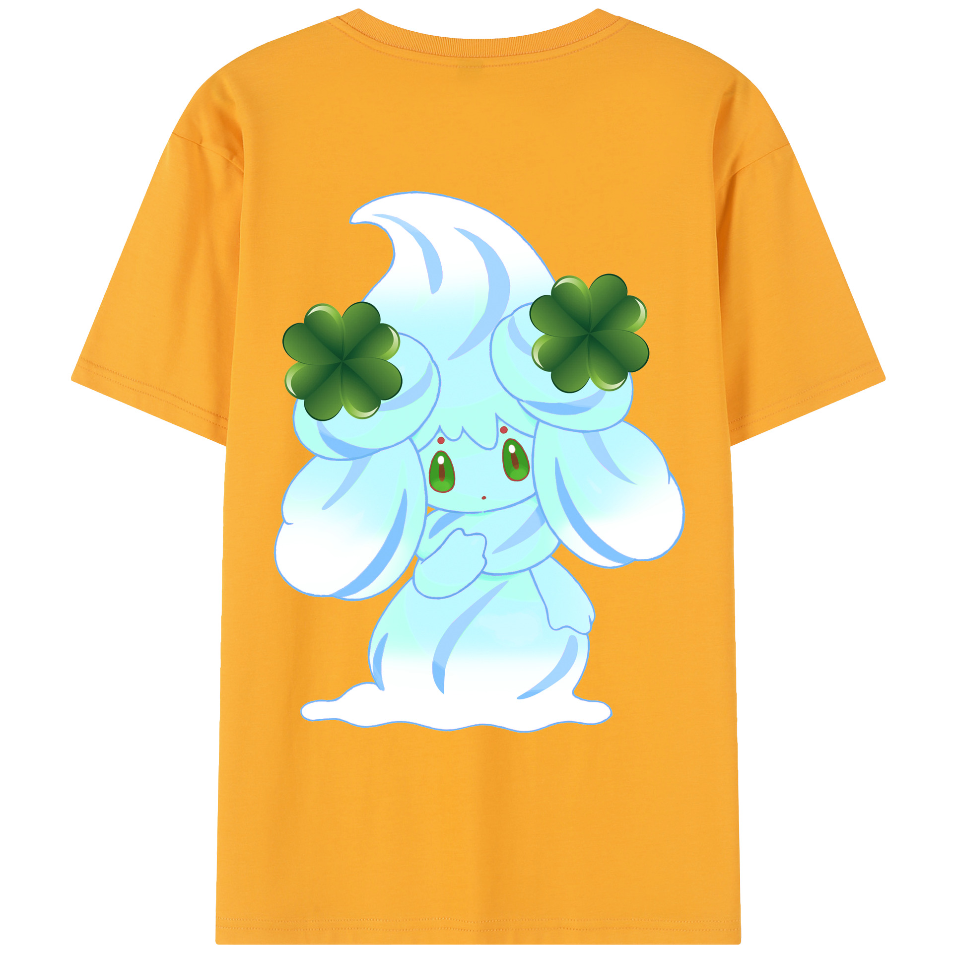 （画像用） ポケットモンスター Pokémon レディース半袖Tシャツ(バックプリント)