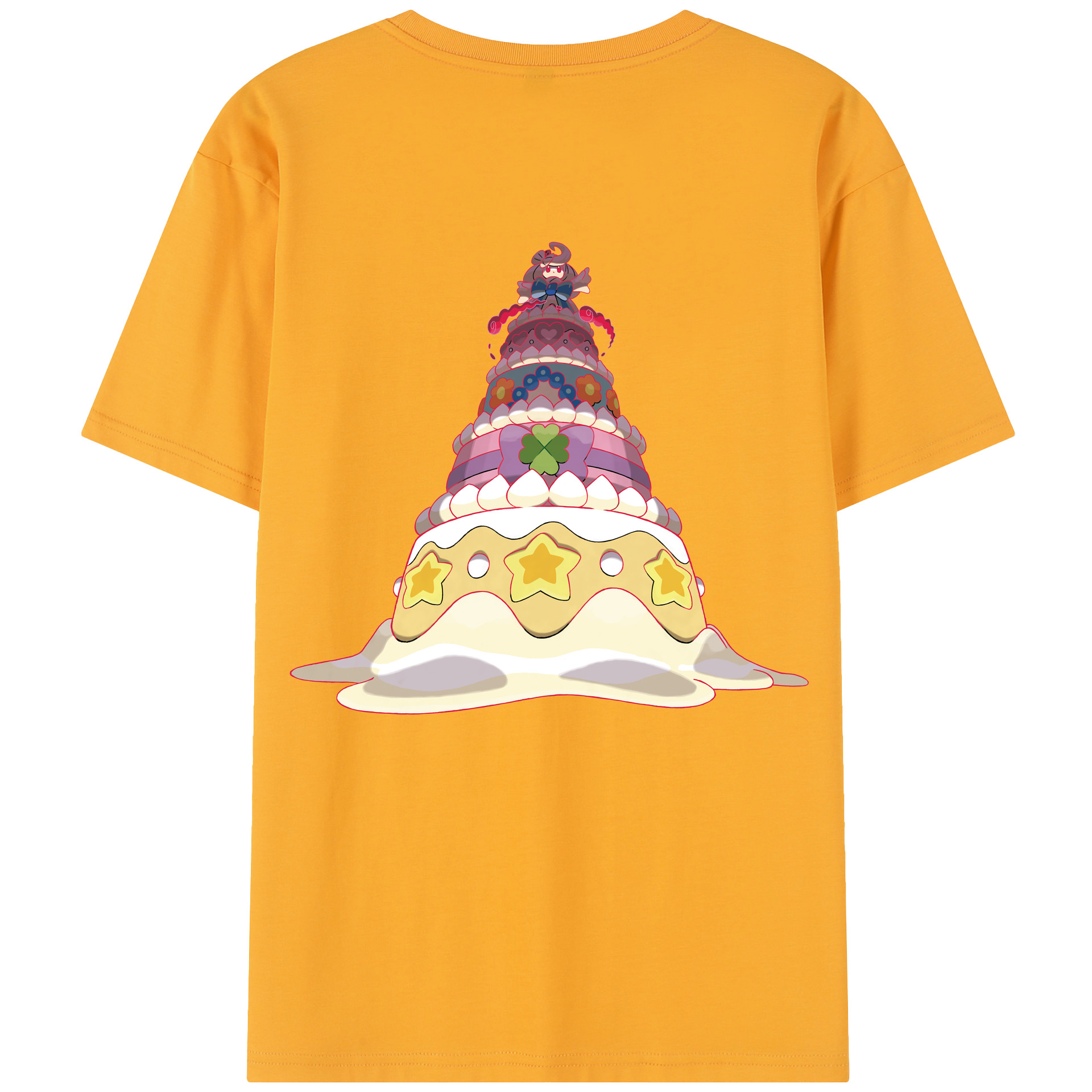 （画像用） ポケットモンスター Pokémon レディース半袖Tシャツ(バックプリント)