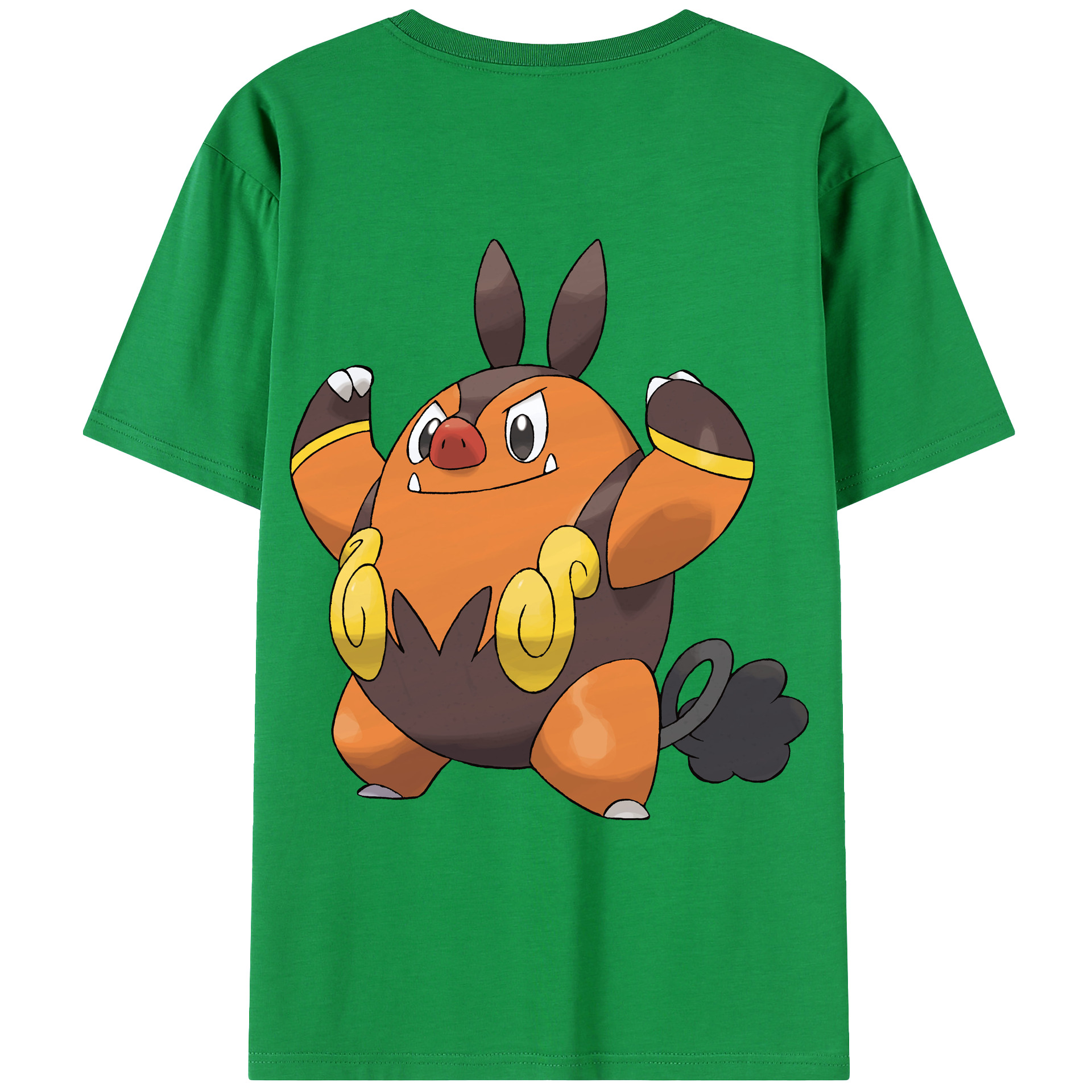 （画像用） ポケットモンスター Pokémon レディース半袖Tシャツ(バックプリント)