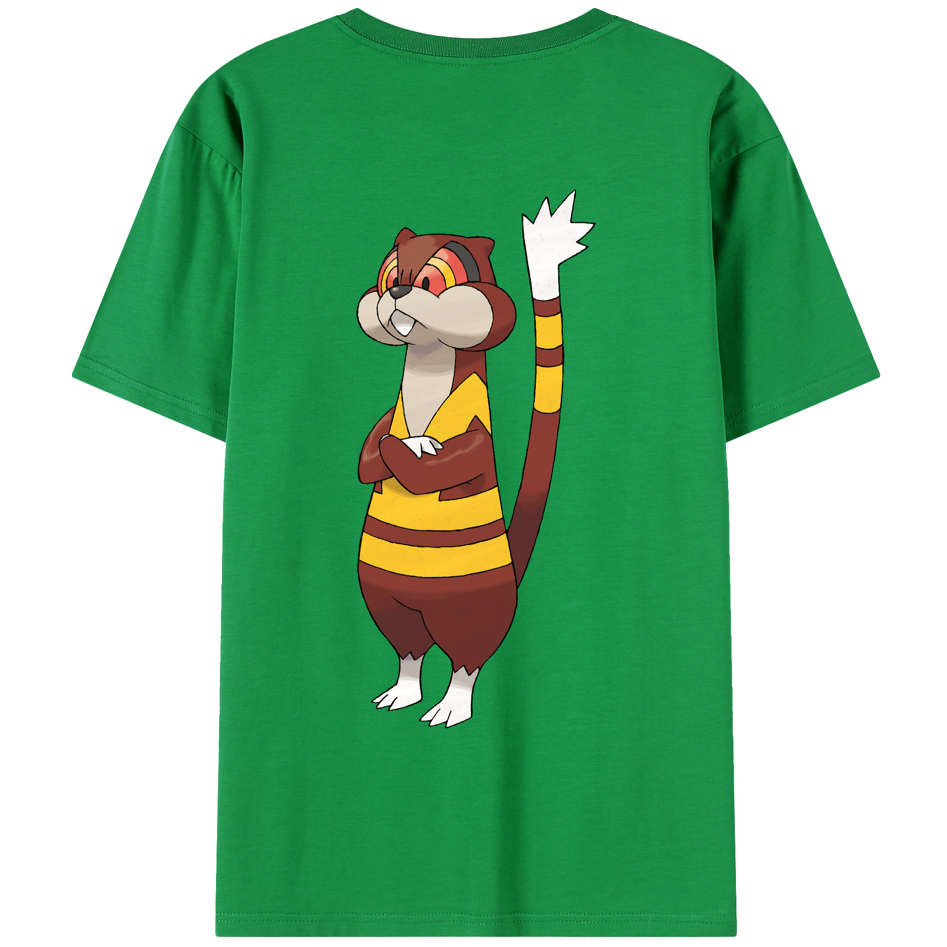 （画像用） ポケットモンスター Pokémon レディース半袖Tシャツ(バックプリント)