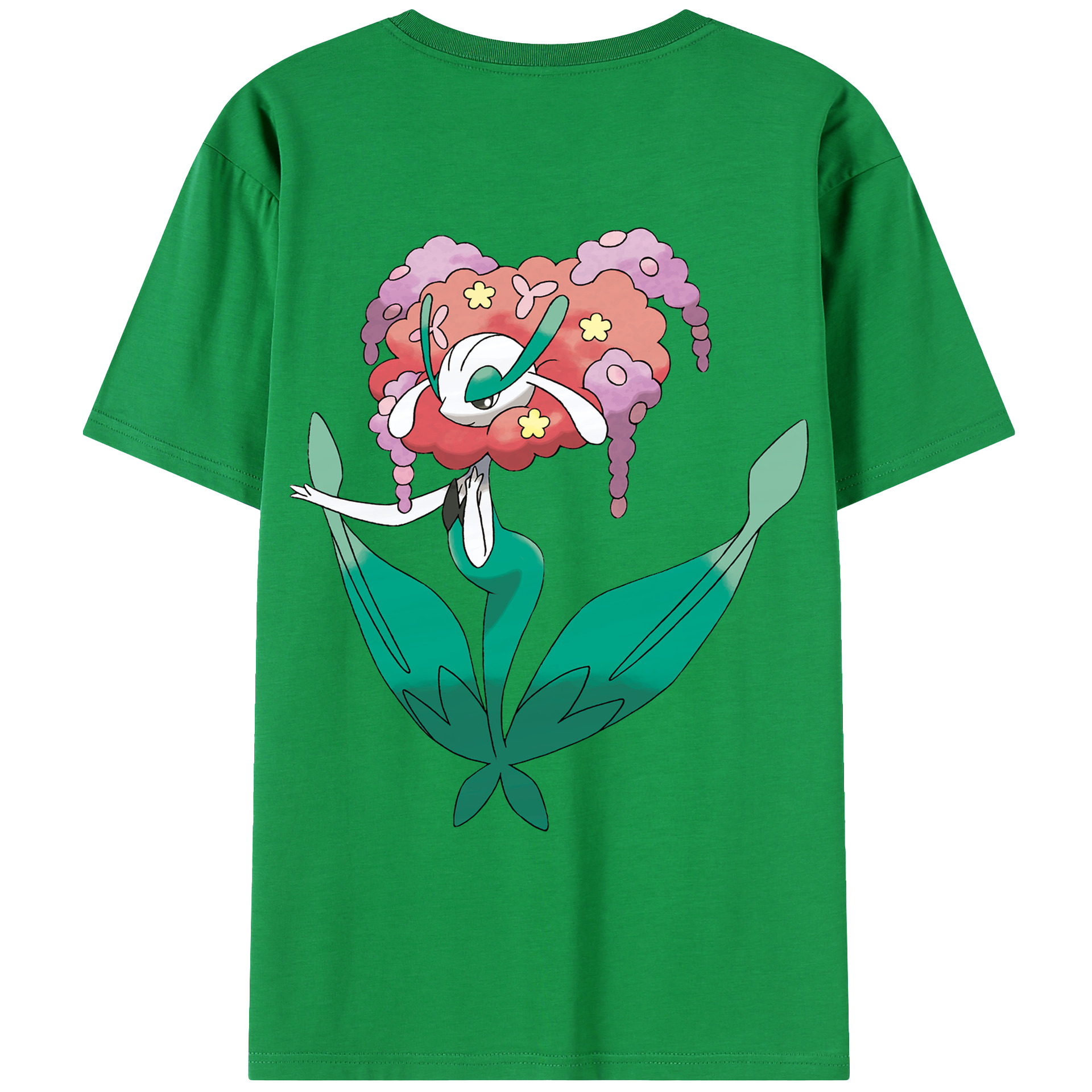 （画像用） ポケットモンスター Pokémon レディース半袖Tシャツ(バックプリント)