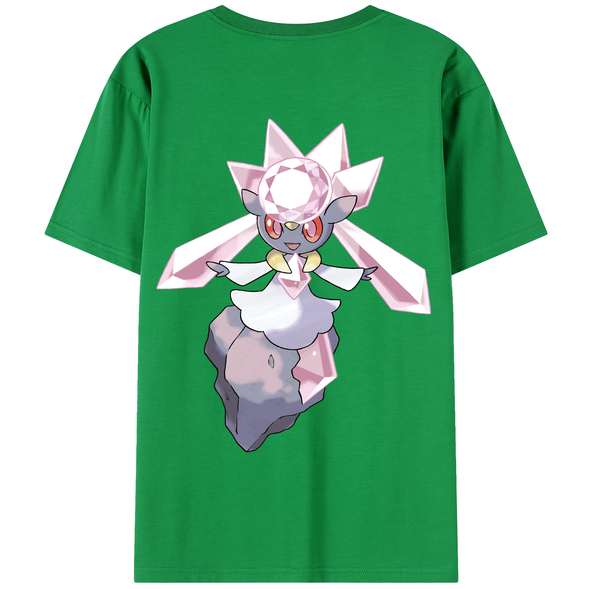 （画像用） ポケットモンスター Pokémon レディース半袖Tシャツ(バックプリント)