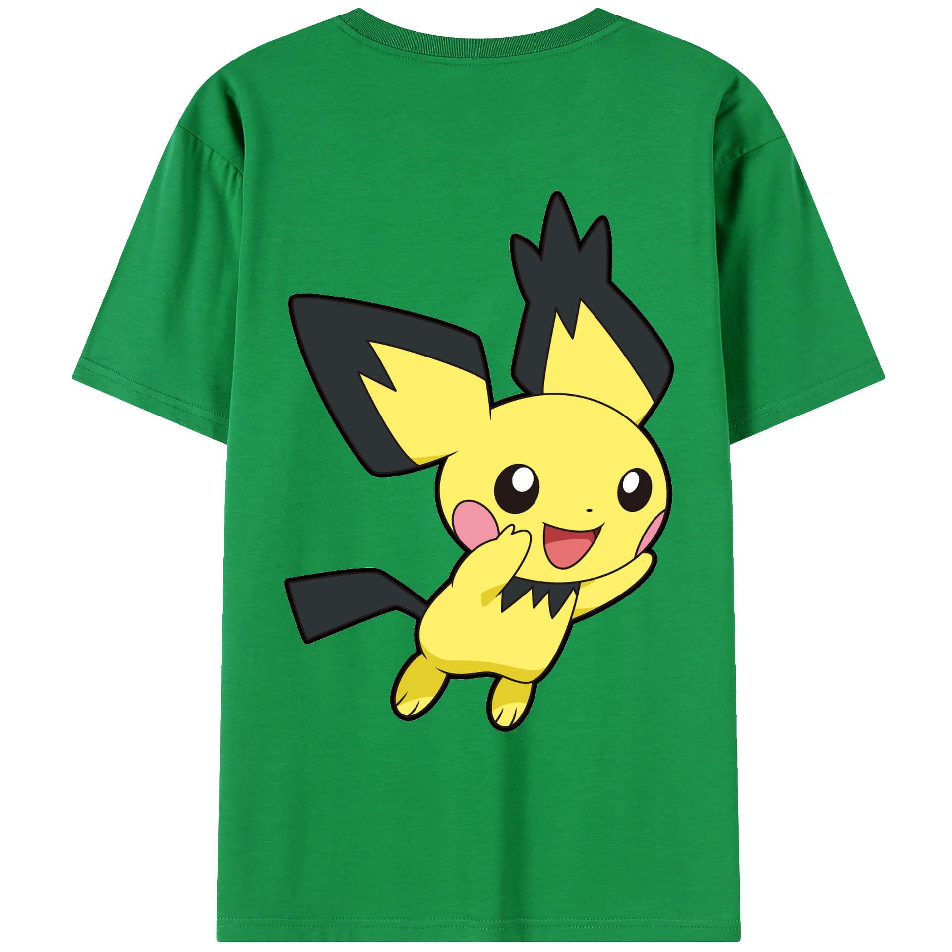 （画像用） ポケットモンスター Pokémon レディース半袖Tシャツ(バックプリント)