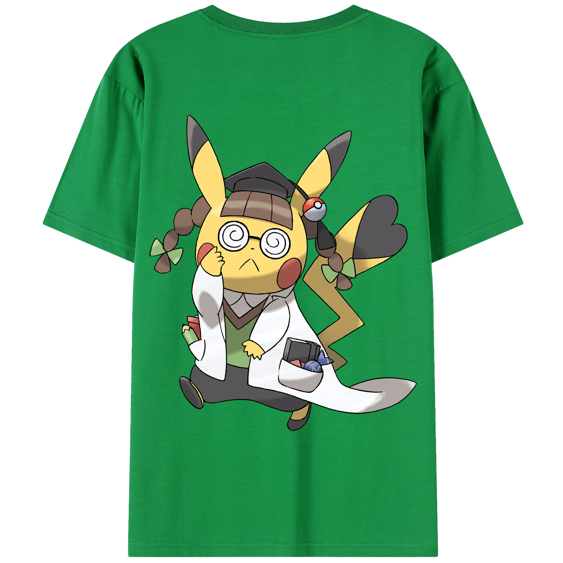 （画像用） ポケットモンスター Pokémon レディース半袖Tシャツ(バックプリント)
