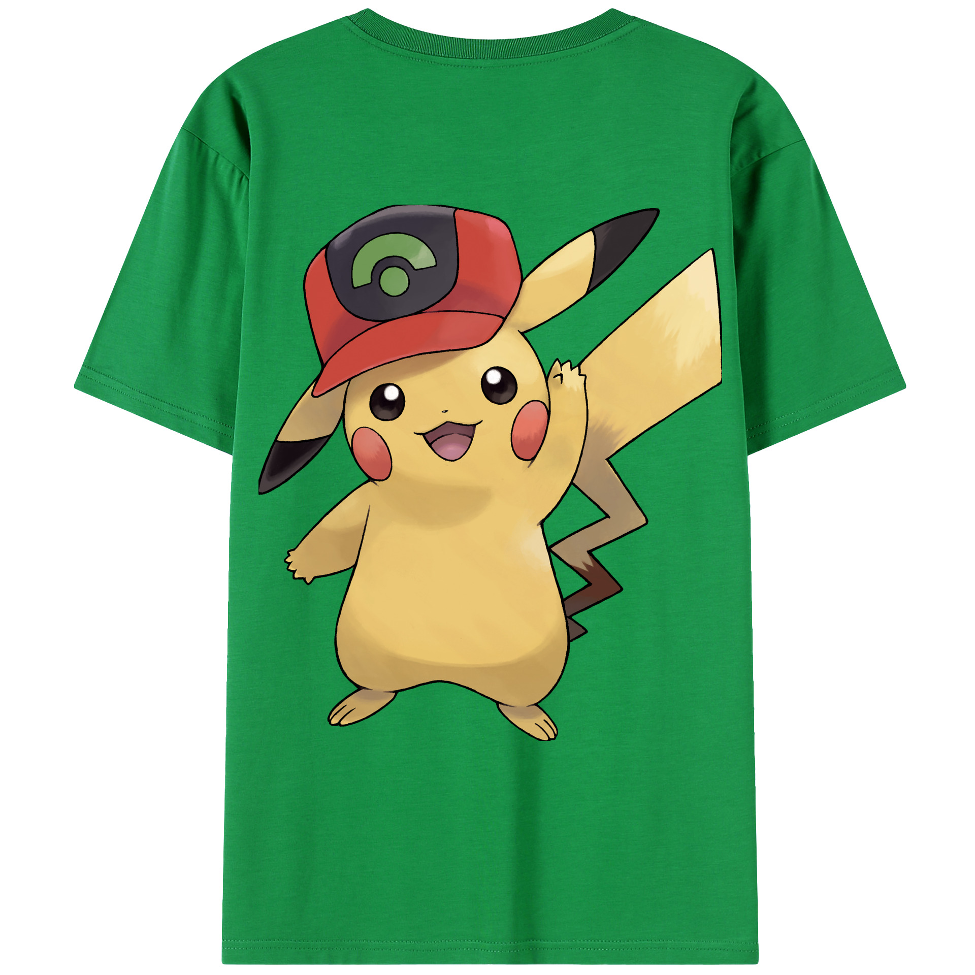 （画像用） ポケットモンスター Pokémon レディース半袖Tシャツ(バックプリント)