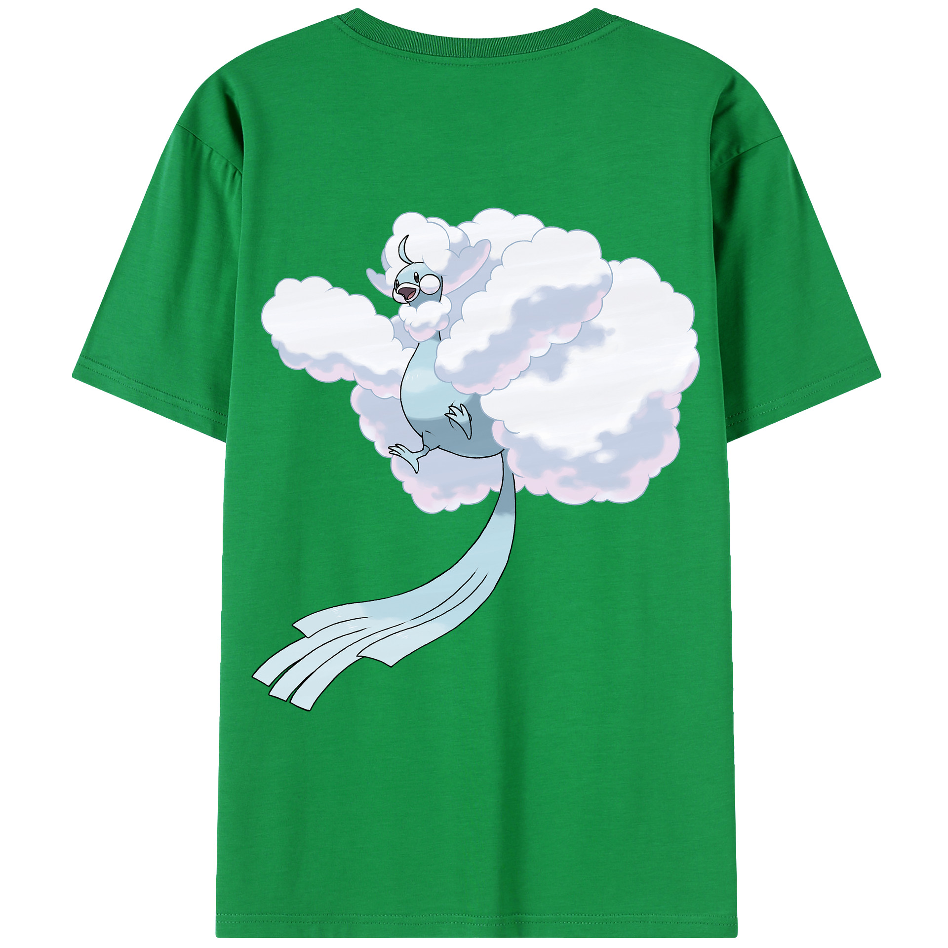 （画像用） ポケットモンスター Pokémon レディース半袖Tシャツ(バックプリント)