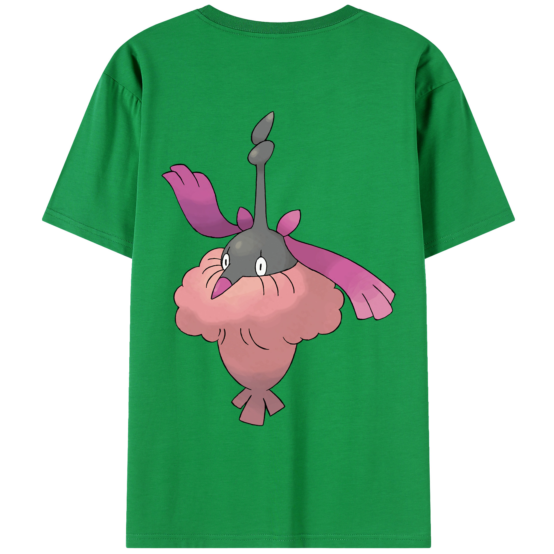（画像用） ポケットモンスター Pokémon レディース半袖Tシャツ(バックプリント)