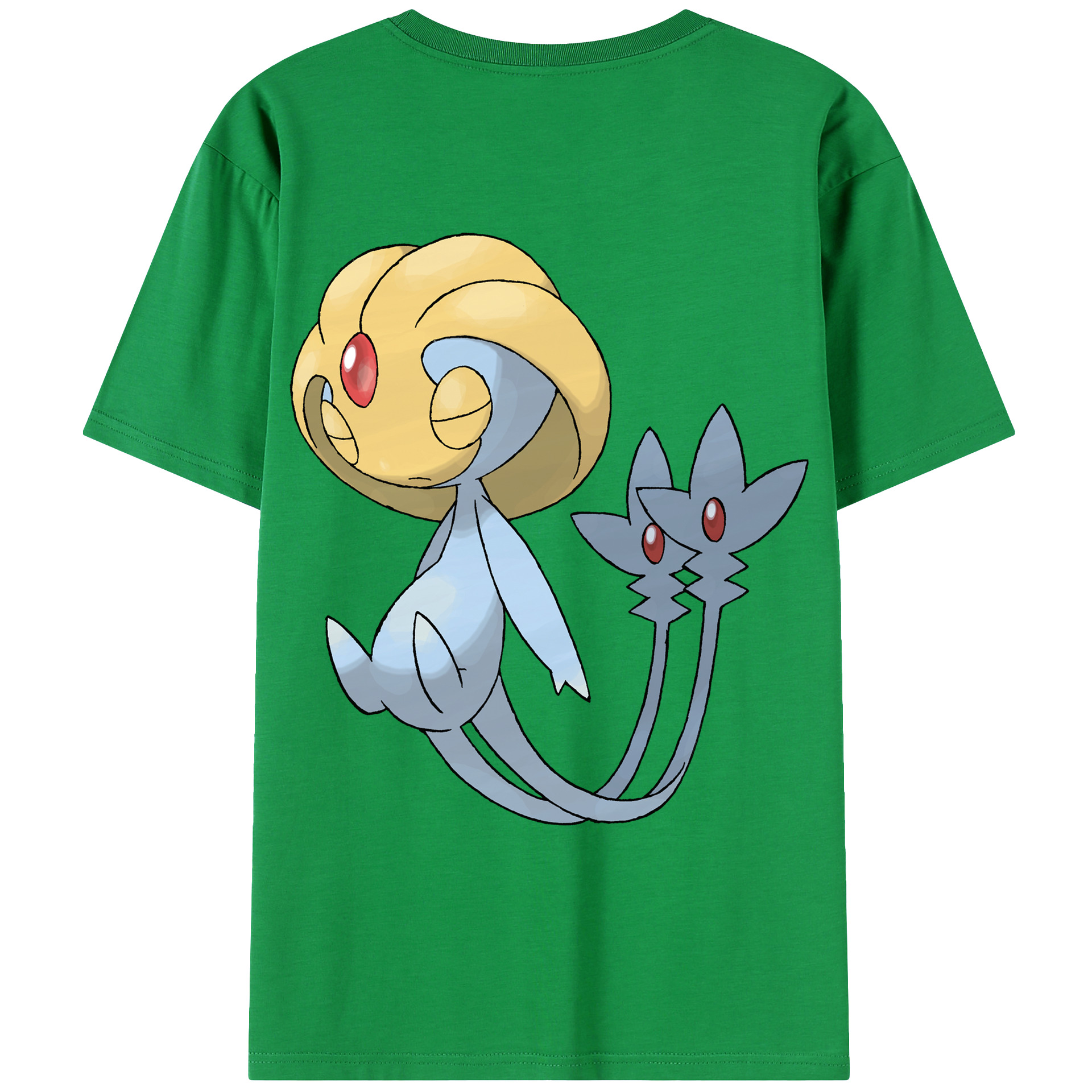 （画像用） ポケットモンスター Pokémon レディース半袖Tシャツ(バックプリント)