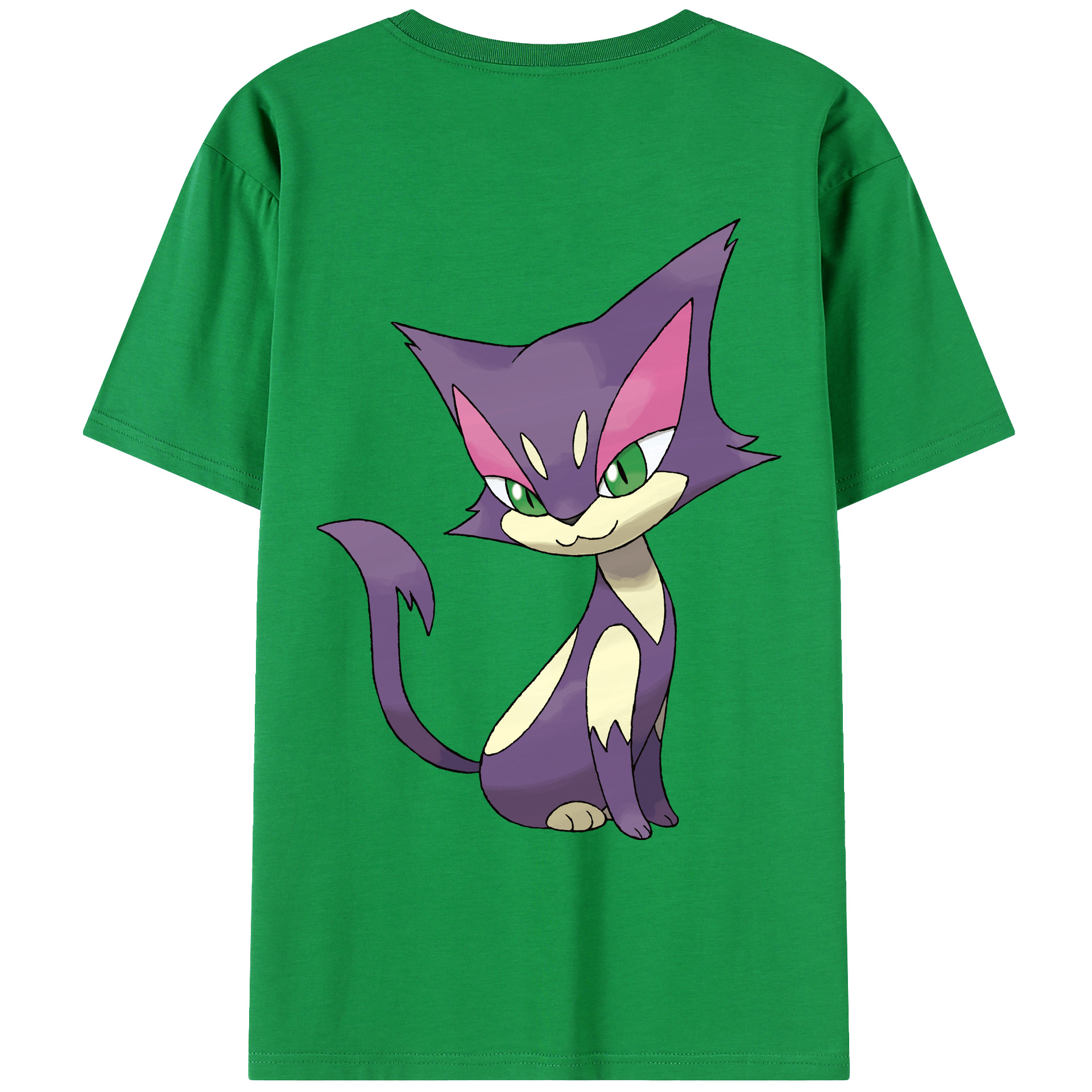 （画像用） ポケットモンスター Pokémon レディース半袖Tシャツ(バックプリント)