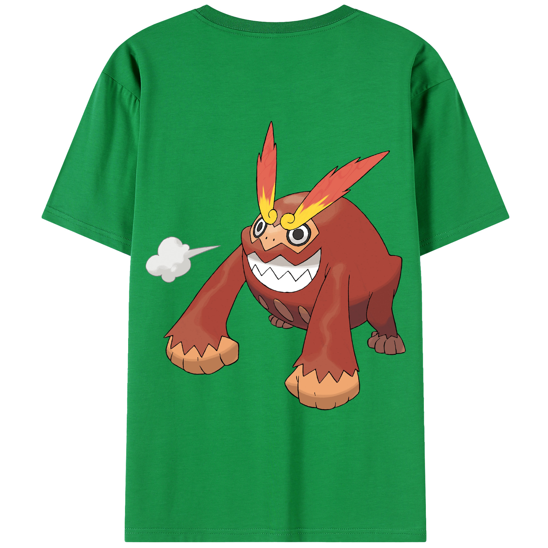 （画像用） ポケットモンスター Pokémon レディース半袖Tシャツ(バックプリント)