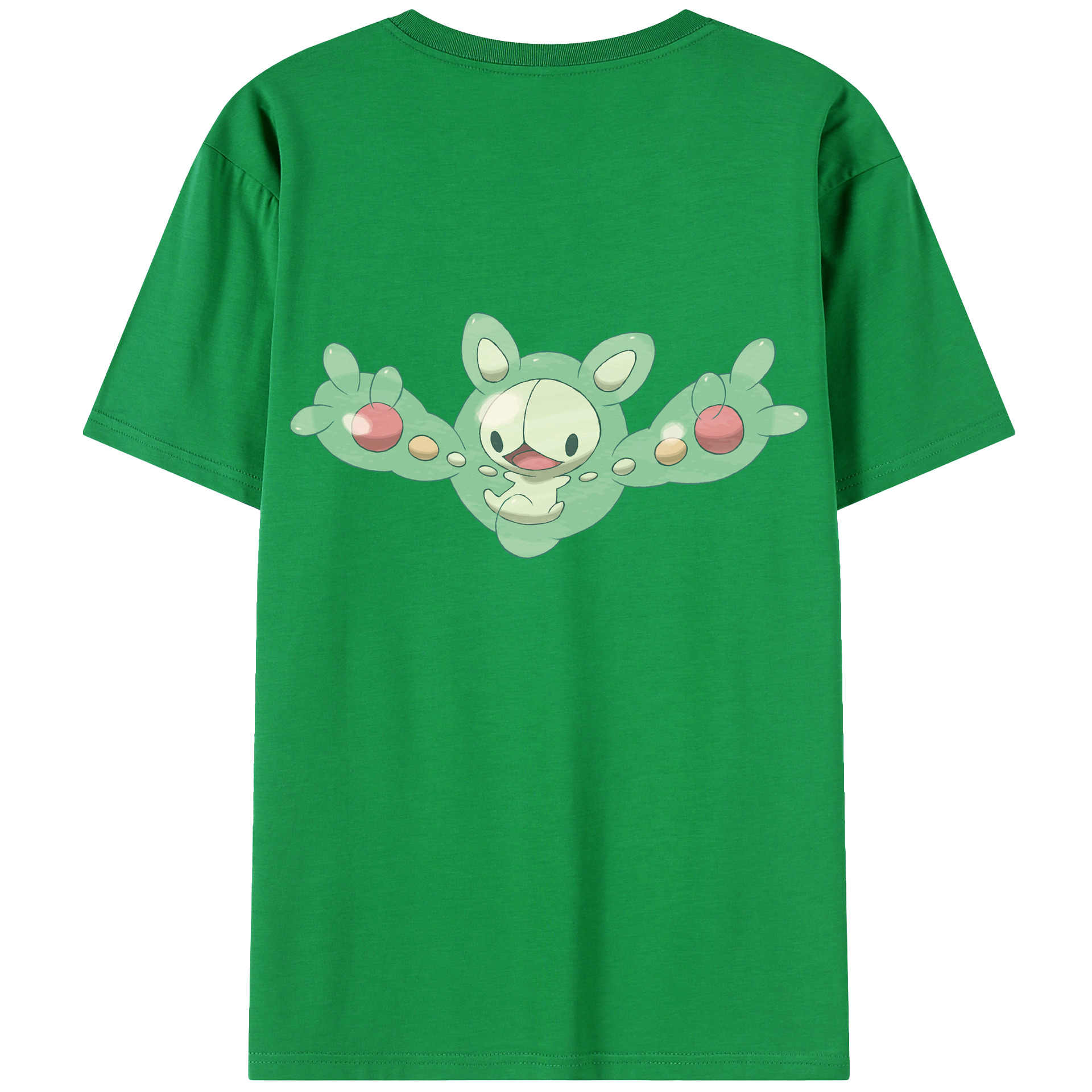 （画像用） ポケットモンスター Pokémon レディース半袖Tシャツ(バックプリント)
