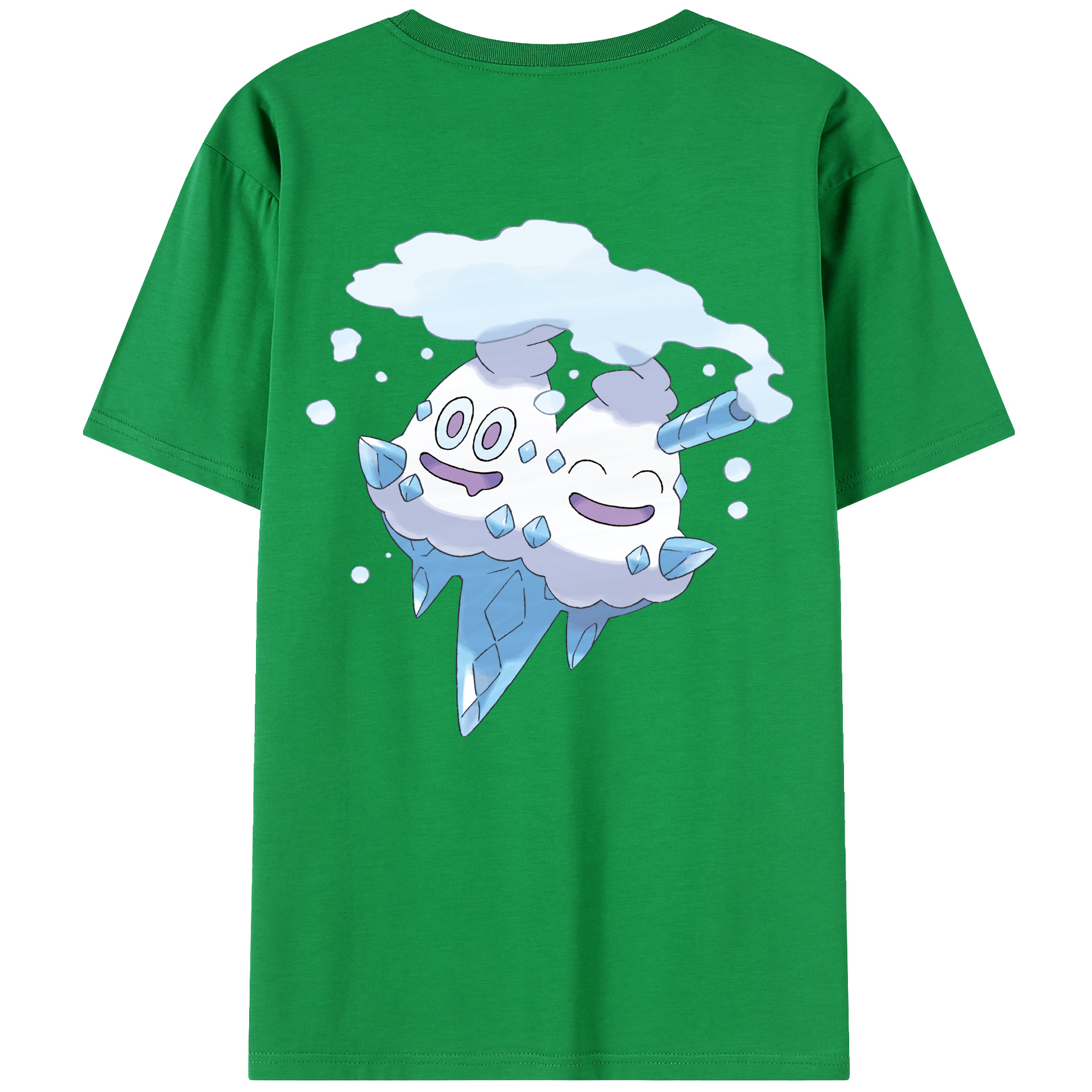 （画像用） ポケットモンスター Pokémon レディース半袖Tシャツ(バックプリント)