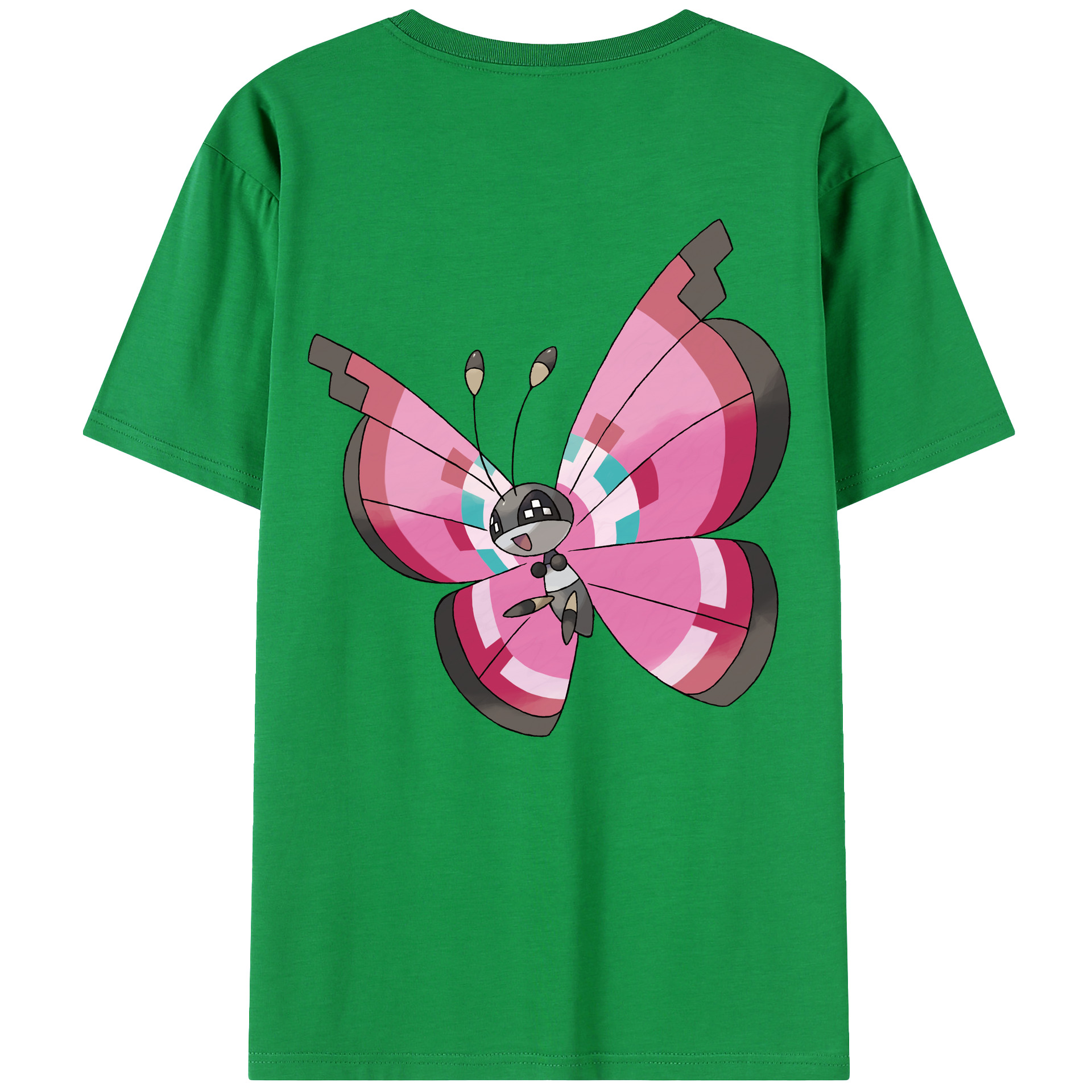 （画像用） ポケットモンスター Pokémon レディース半袖Tシャツ(バックプリント)