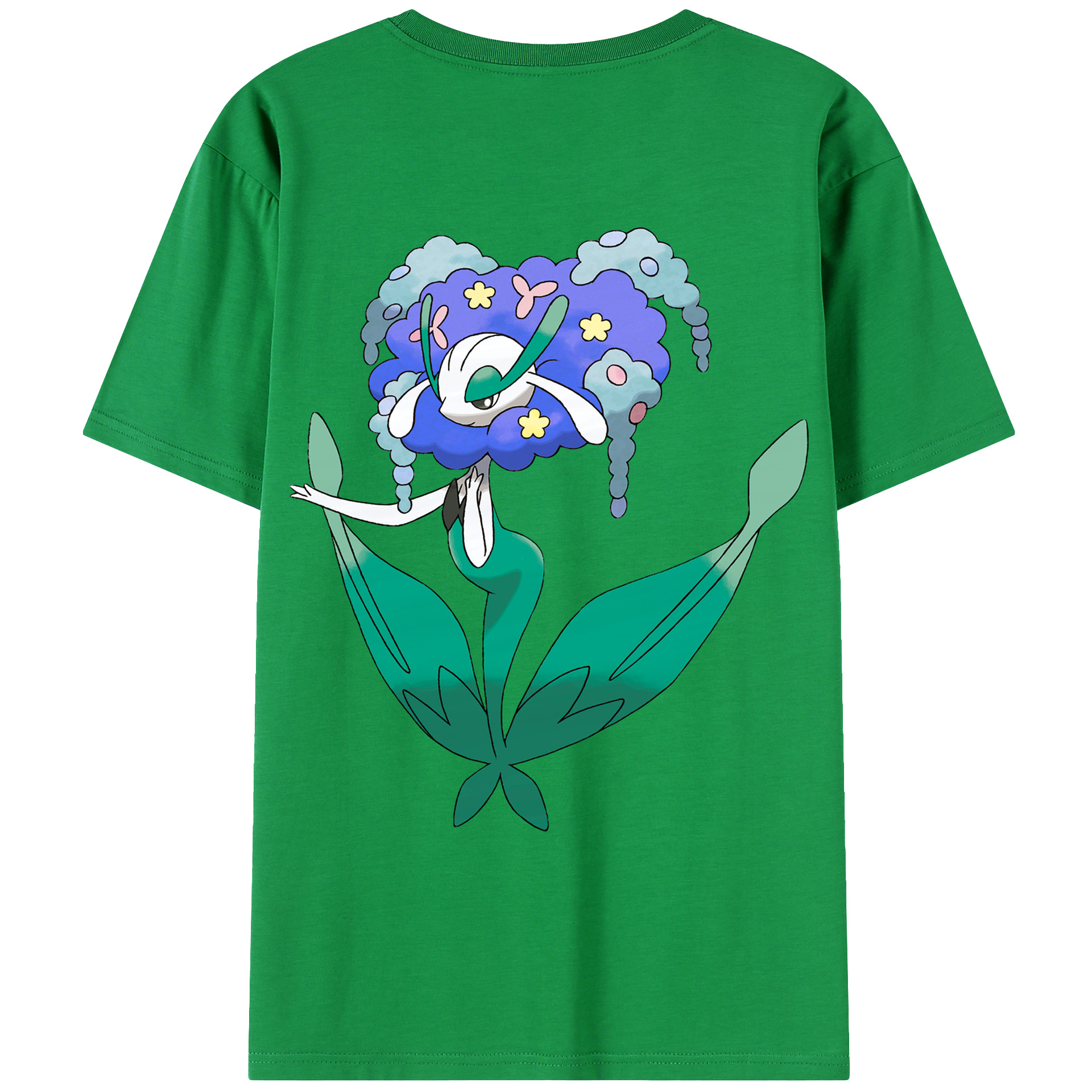 （画像用） ポケットモンスター Pokémon レディース半袖Tシャツ(バックプリント)