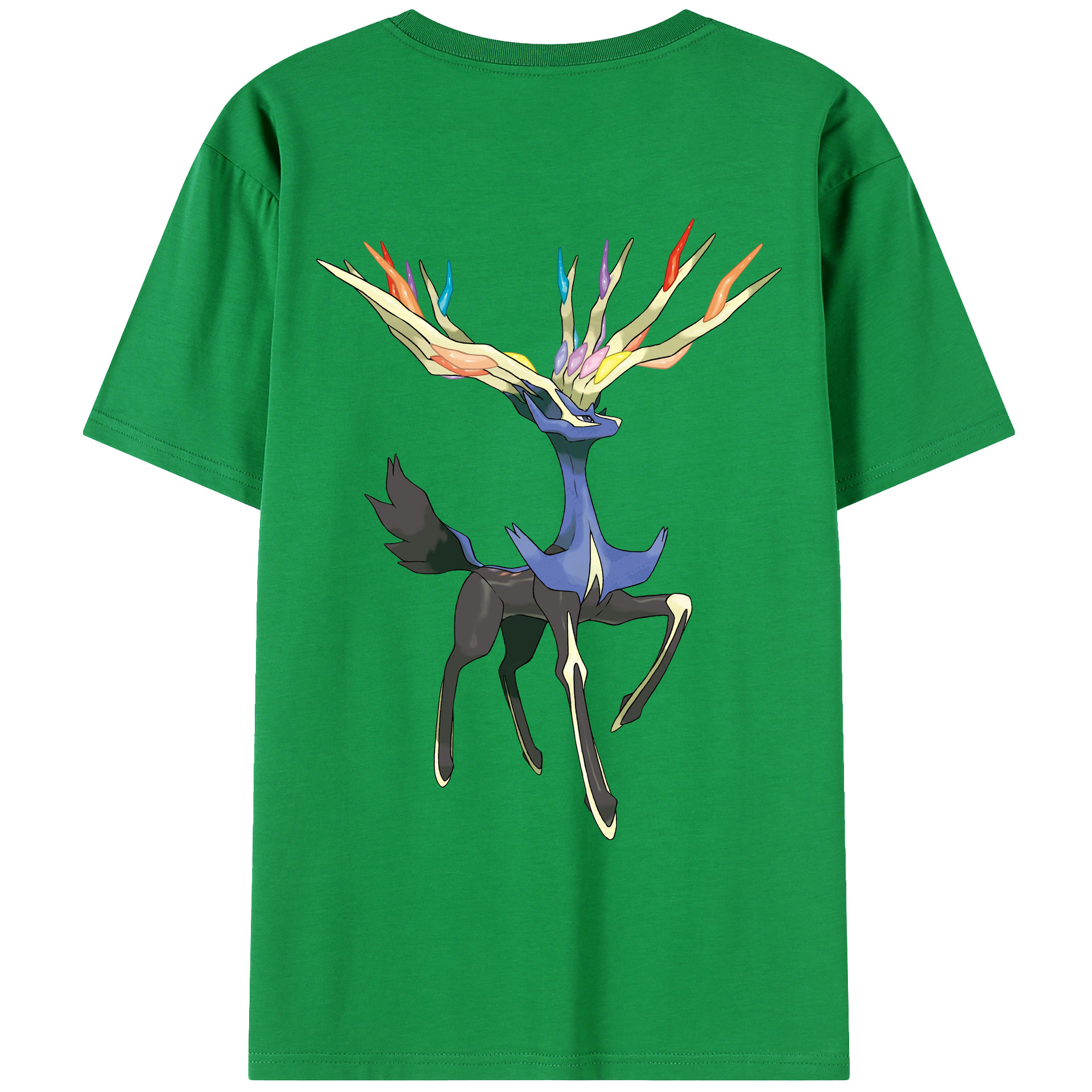（画像用） ポケットモンスター Pokémon レディース半袖Tシャツ(バックプリント)