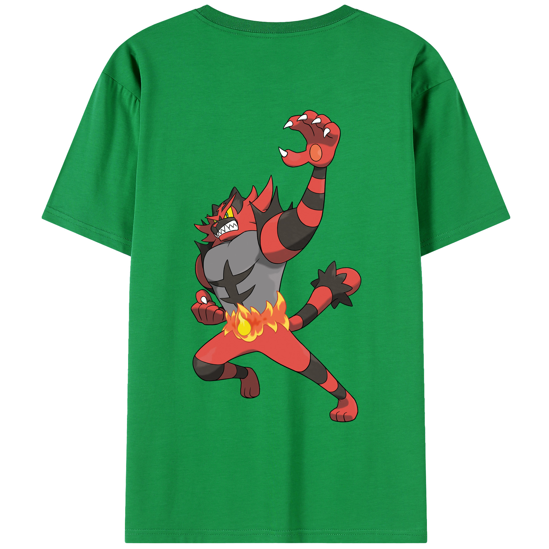 （画像用） ポケットモンスター Pokémon レディース半袖Tシャツ(バックプリント)