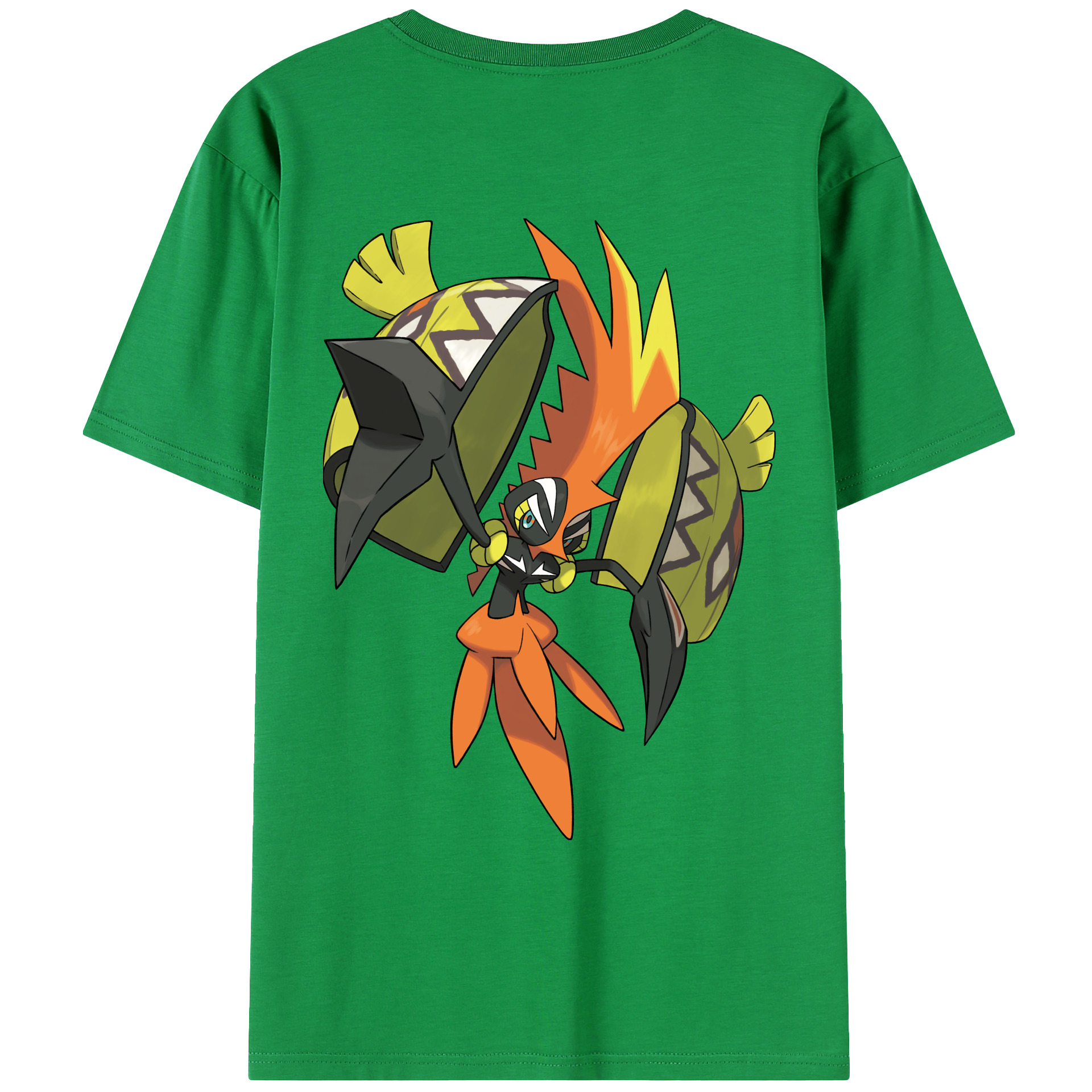 （画像用） ポケットモンスター Pokémon レディース半袖Tシャツ(バックプリント)