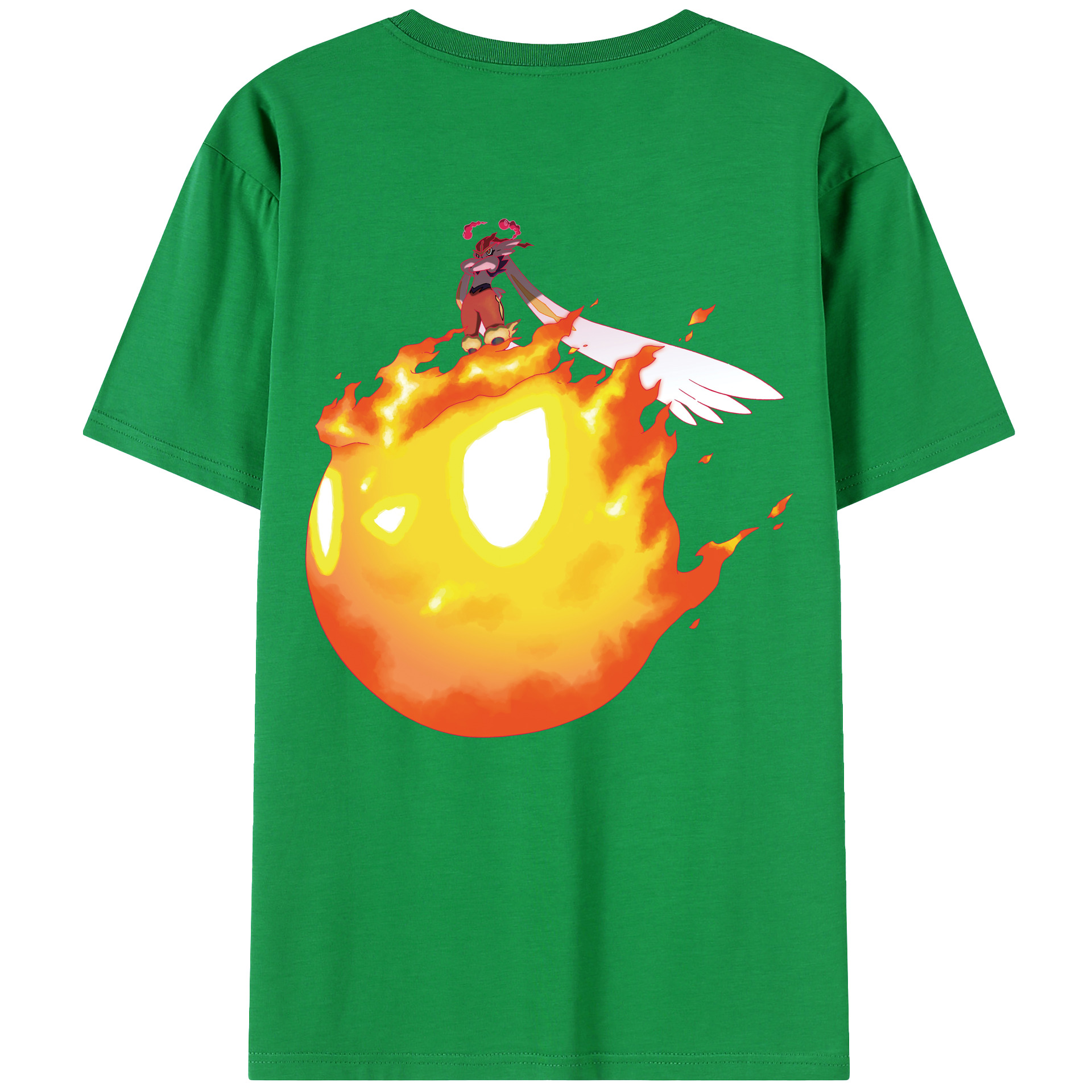 （画像用） ポケットモンスター Pokémon レディース半袖Tシャツ(バックプリント)