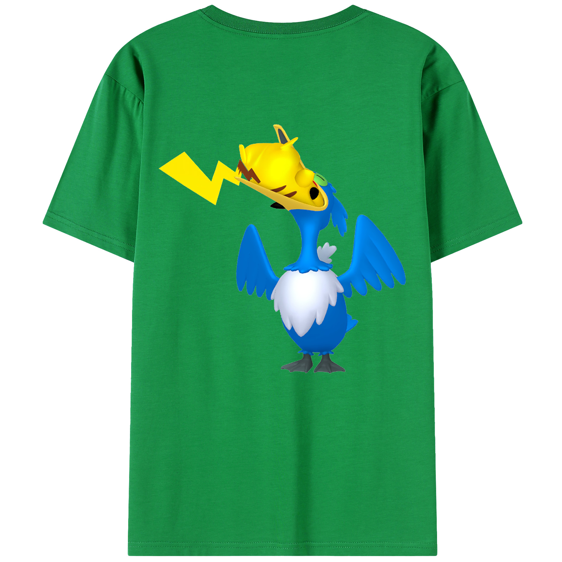 （画像用） ポケットモンスター Pokémon レディース半袖Tシャツ(バックプリント)