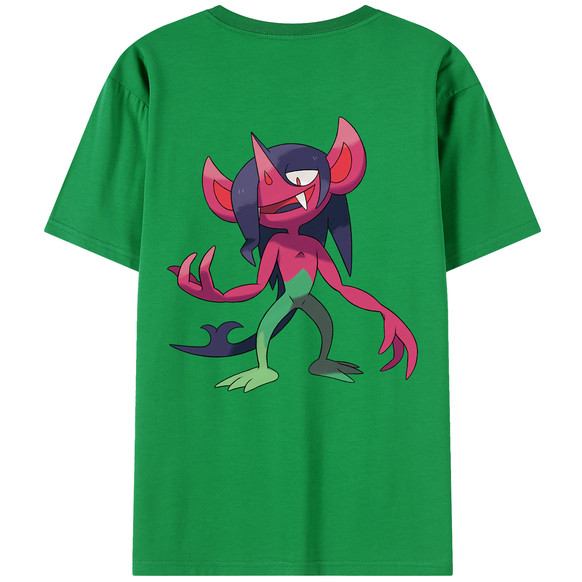 （画像用） ポケットモンスター Pokémon レディース半袖Tシャツ(バックプリント)