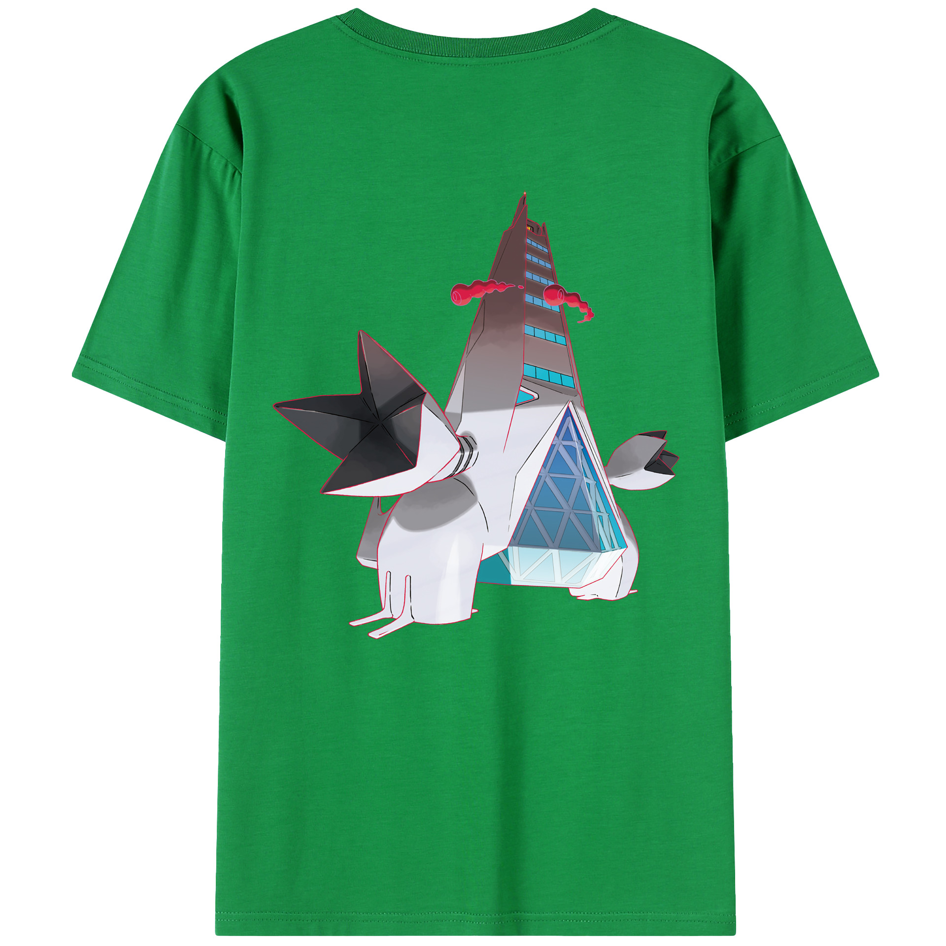 （画像用） ポケットモンスター Pokémon レディース半袖Tシャツ(バックプリント)